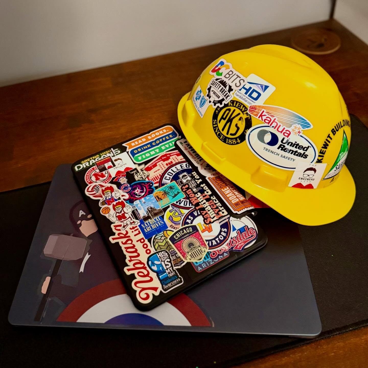 Some traditions transcend careers. 

Take stickers, for example, they can be a representation of life regardless of whether you&rsquo;re in the office or the field. 

But other times, no matter how hard we try, the disconnect between those doing the 