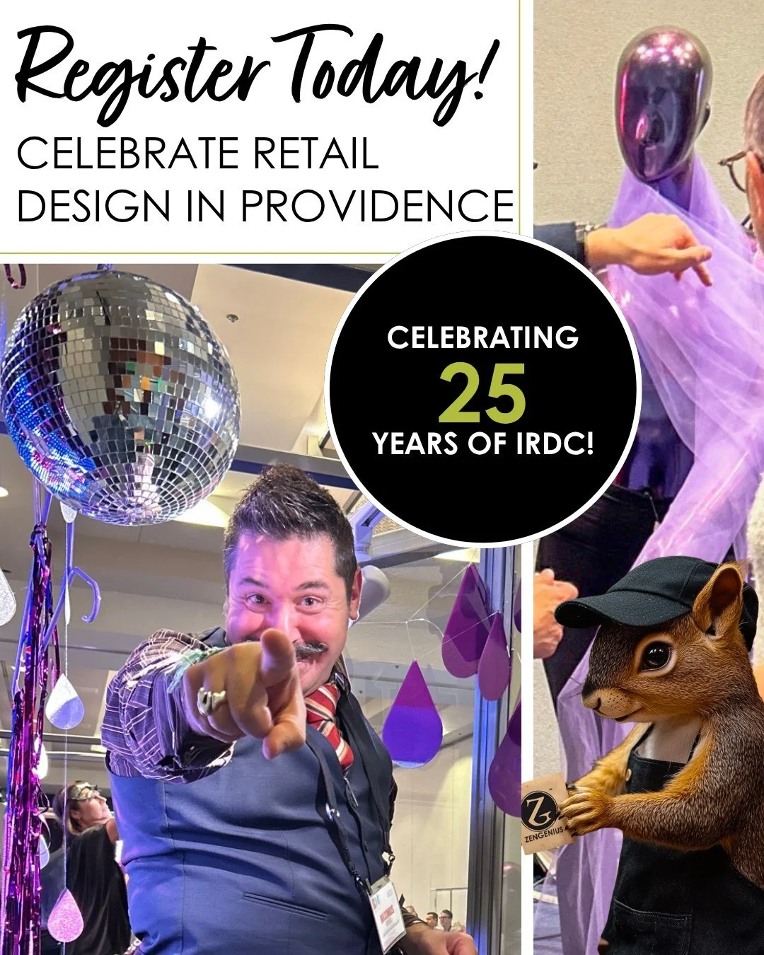 Celebrate retail design in Providence!

We're East Coast-bound for the annual International Retail Design Conference. This yearly event is where we've met some of our closest friends and is a prime event for furthering our retail design chops through