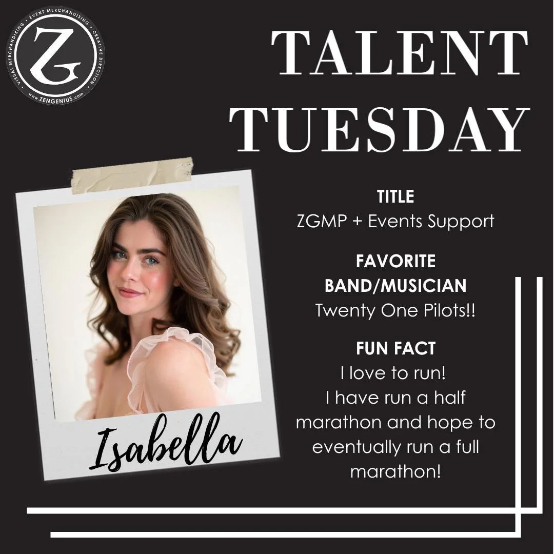 Say hello to our new team member, Isabella!

Isabella has been with us for a couple of months working in the ZenGenius Marketplace, helping the crew with installs, and jumped right into assisting with the Nationwide Marathon. She has been a wonderful