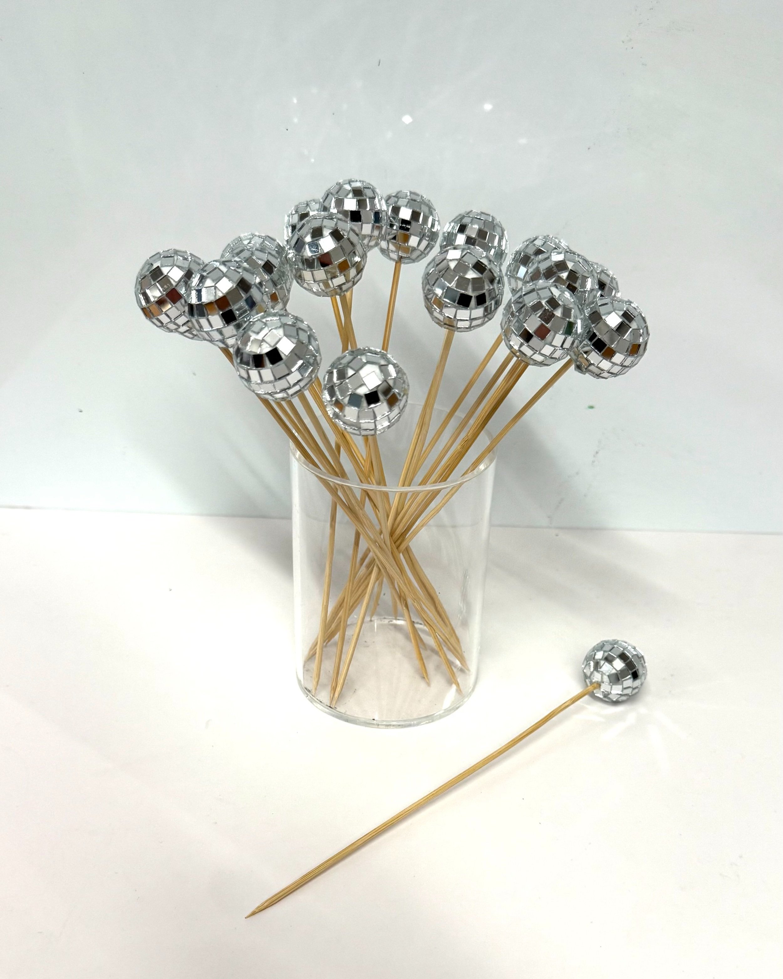 Disco Ball Flower Pick
