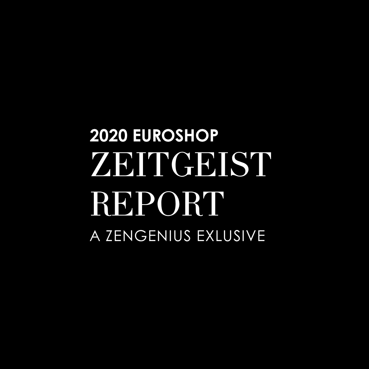 EuroShop ZeitGeist Report 2020