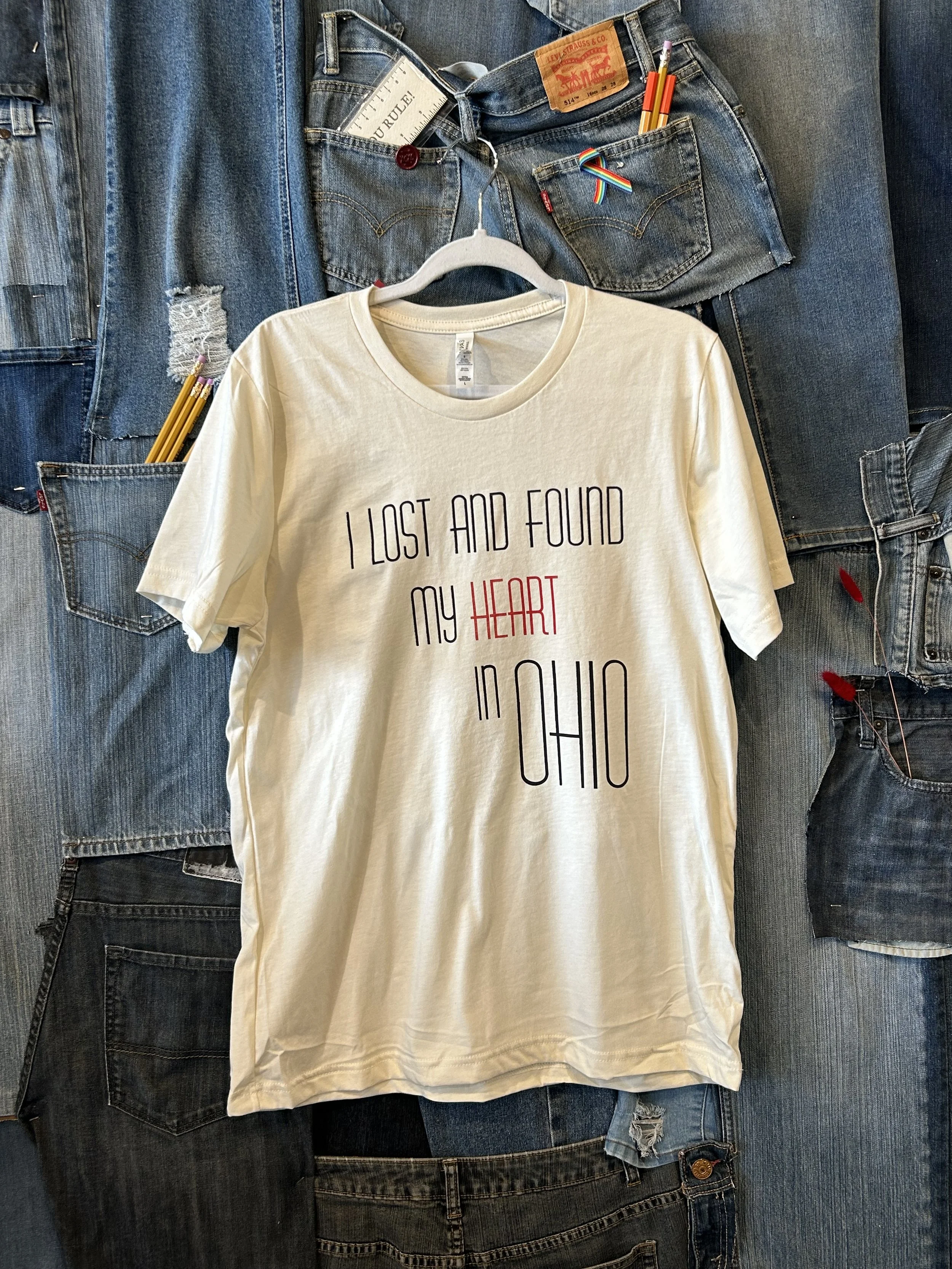 SKBG Studio " i lost and found my heart in Ohio"  tee | original design
