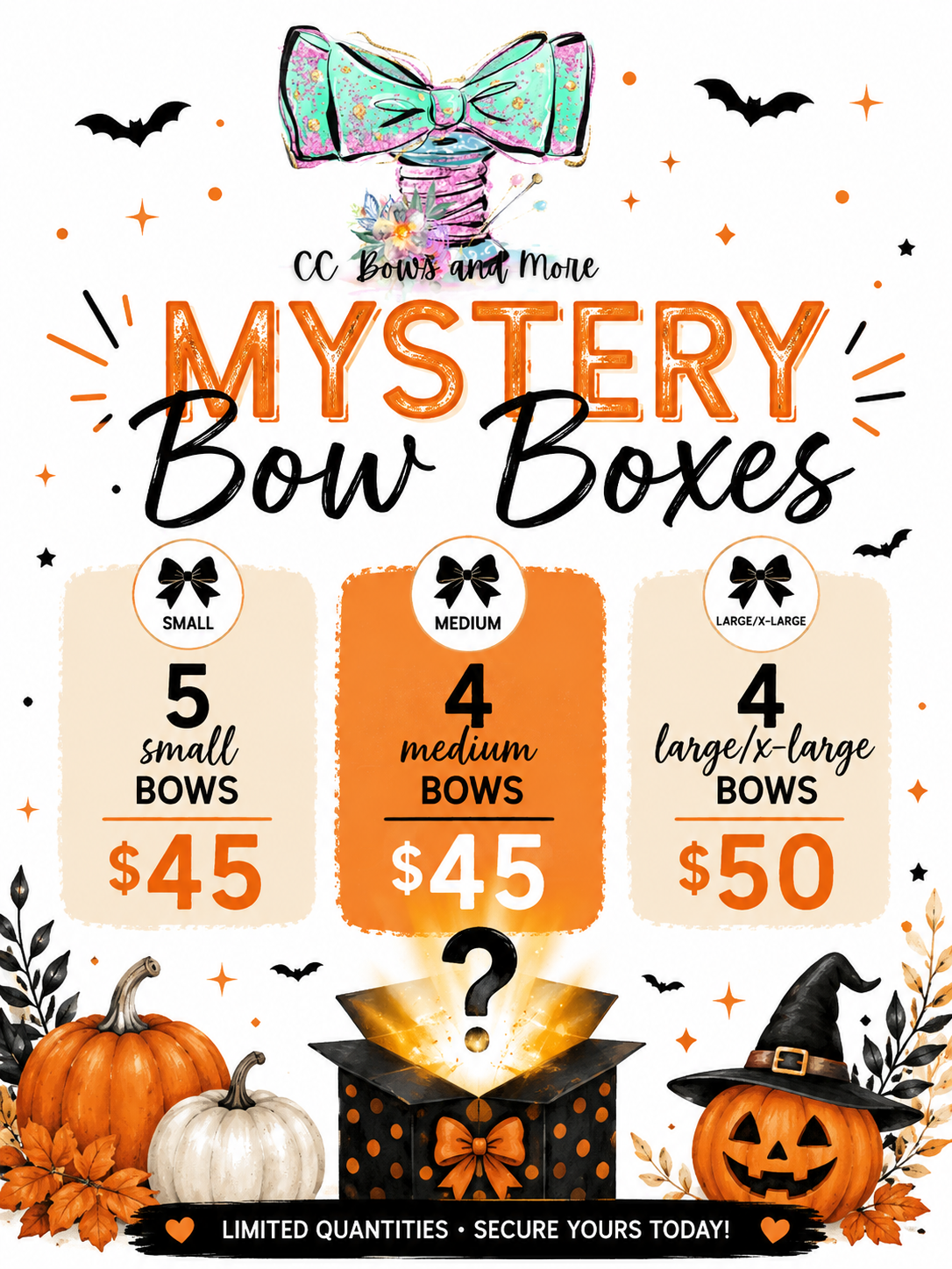 Fall Mystery Bow Box