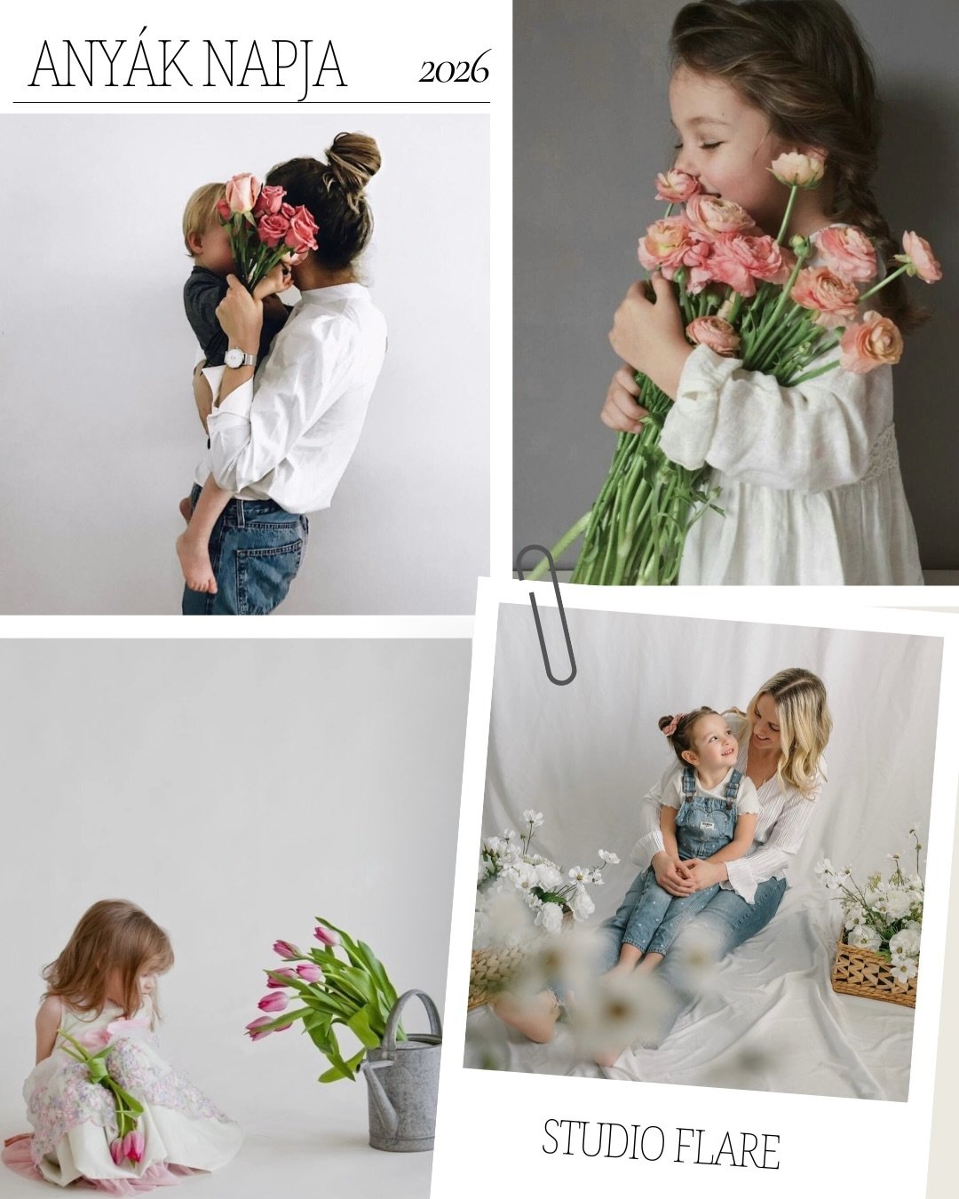 🌸A N Y &Aacute; K  N A P J A  M I N I  2026🌸

Az any&aacute;k napja az &eacute;v egyik legszebb &uuml;nnepe &ndash; legal&aacute;bbis szerintem. A gyerekek &eacute;vről &eacute;vre v&aacute;ltoznak, nőnek, ez&eacute;rt &uacute;gy gondolom, hogy az 