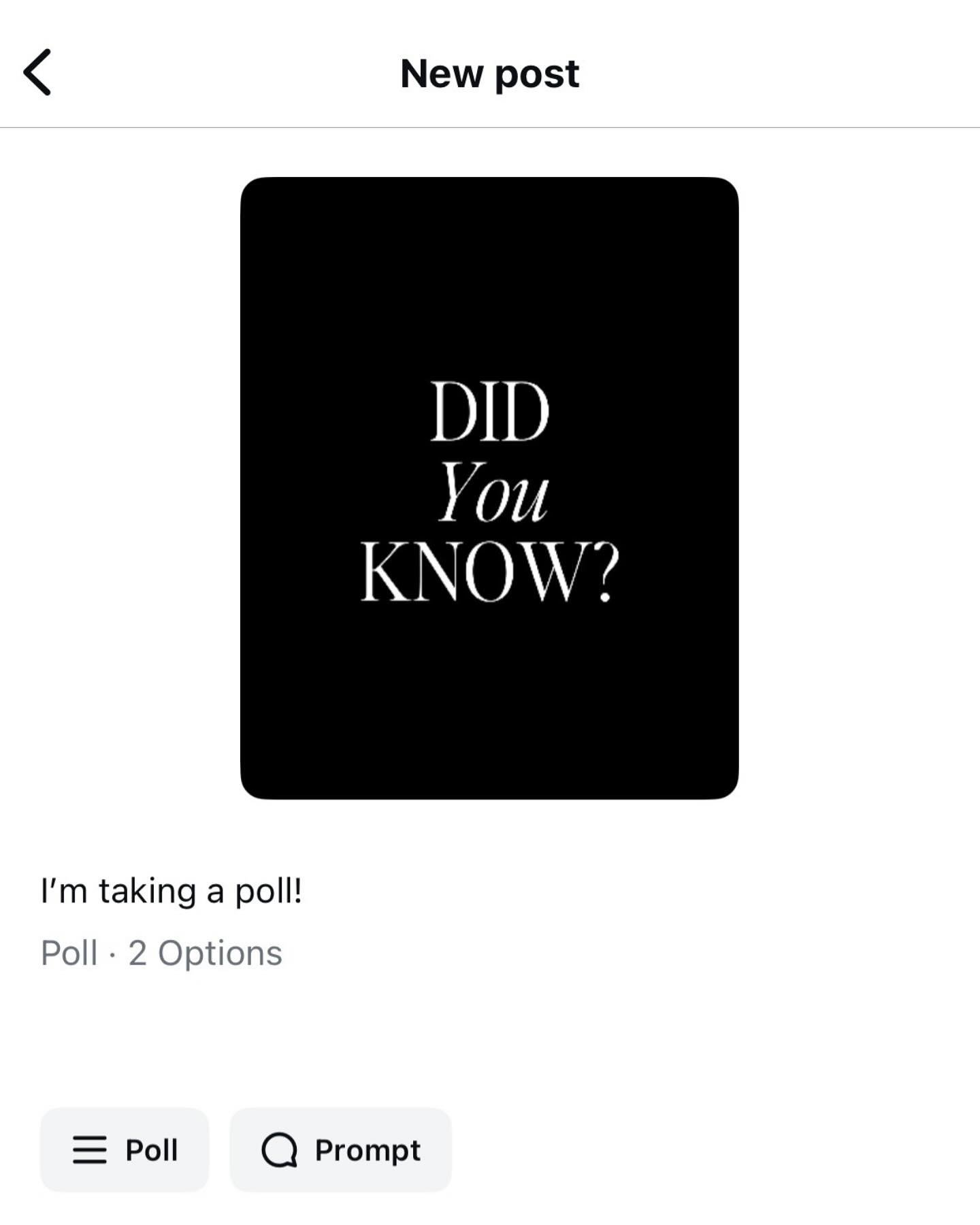 Have you ever wondered what your audience REALLY thinks? Try using the poll feature in Instagram! 

Polls are one of the easiest ways to spark interaction on Instagram with no complex strategy needed. They&rsquo;re easy to add to a post you&rsquo;re 