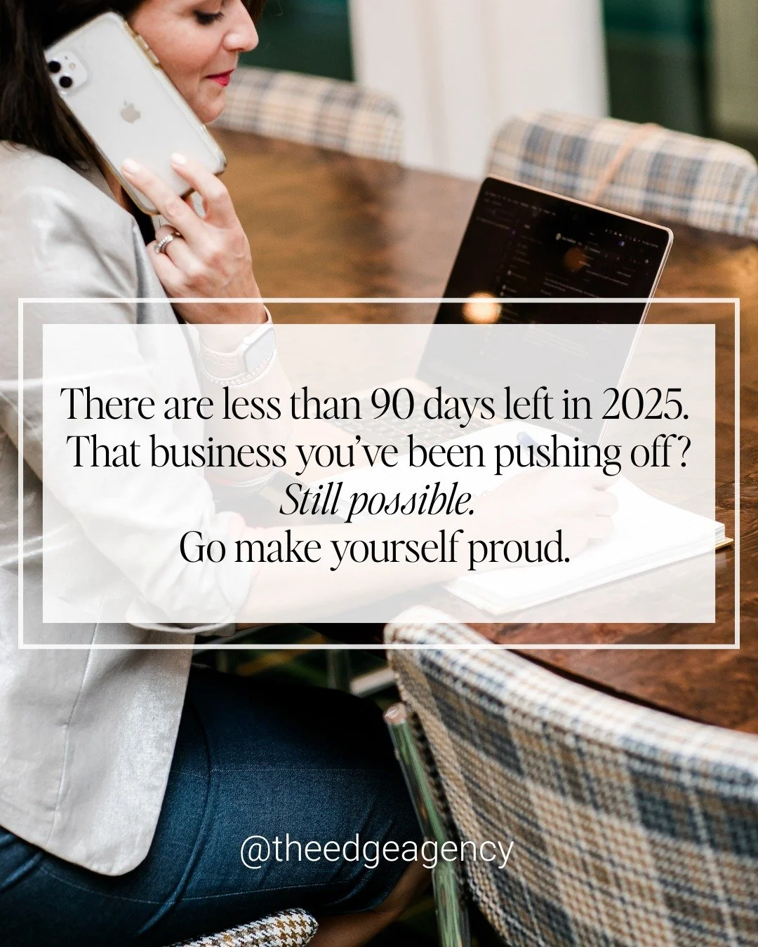HOT TAKE: Cancel. The. Meeting. 

Before the year slips away, look at your calendar and clear out the noise: those low-priority meetings, the &ldquo;this-could&rsquo;ve-been-an-email&rdquo; invites, the things that drain your focus.

You&rsquo;ve got