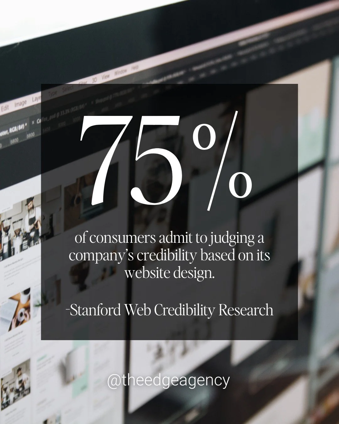 Think of your website as your brand&rsquo;s outfit: it&rsquo;s what people notice first. 

Are you showing up in a polished, on-trend look that radiates credibility? Or are you rocking last decade&rsquo;s sweatpants and hoping no one notices? 

Your 