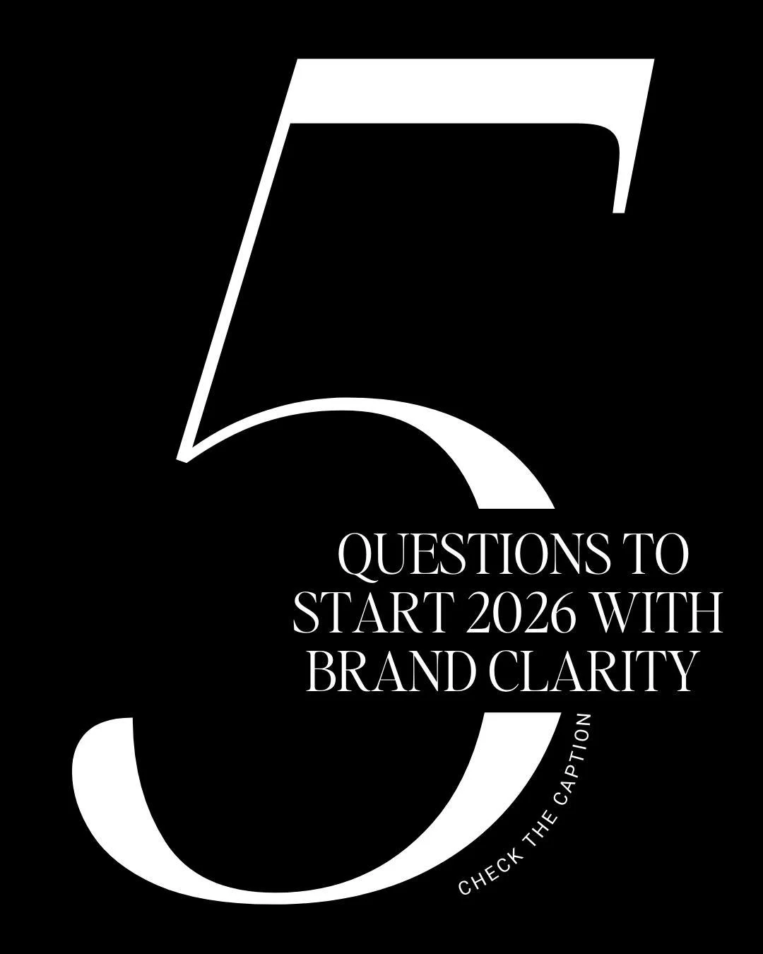 The new year isn&rsquo;t just about what&rsquo;s next; it&rsquo;s about what still aligns.

Before you plan, post, or build, ask yourself the questions that matter:

✨ What does your brand really stand for?
✨ Does your messaging still connect emotion