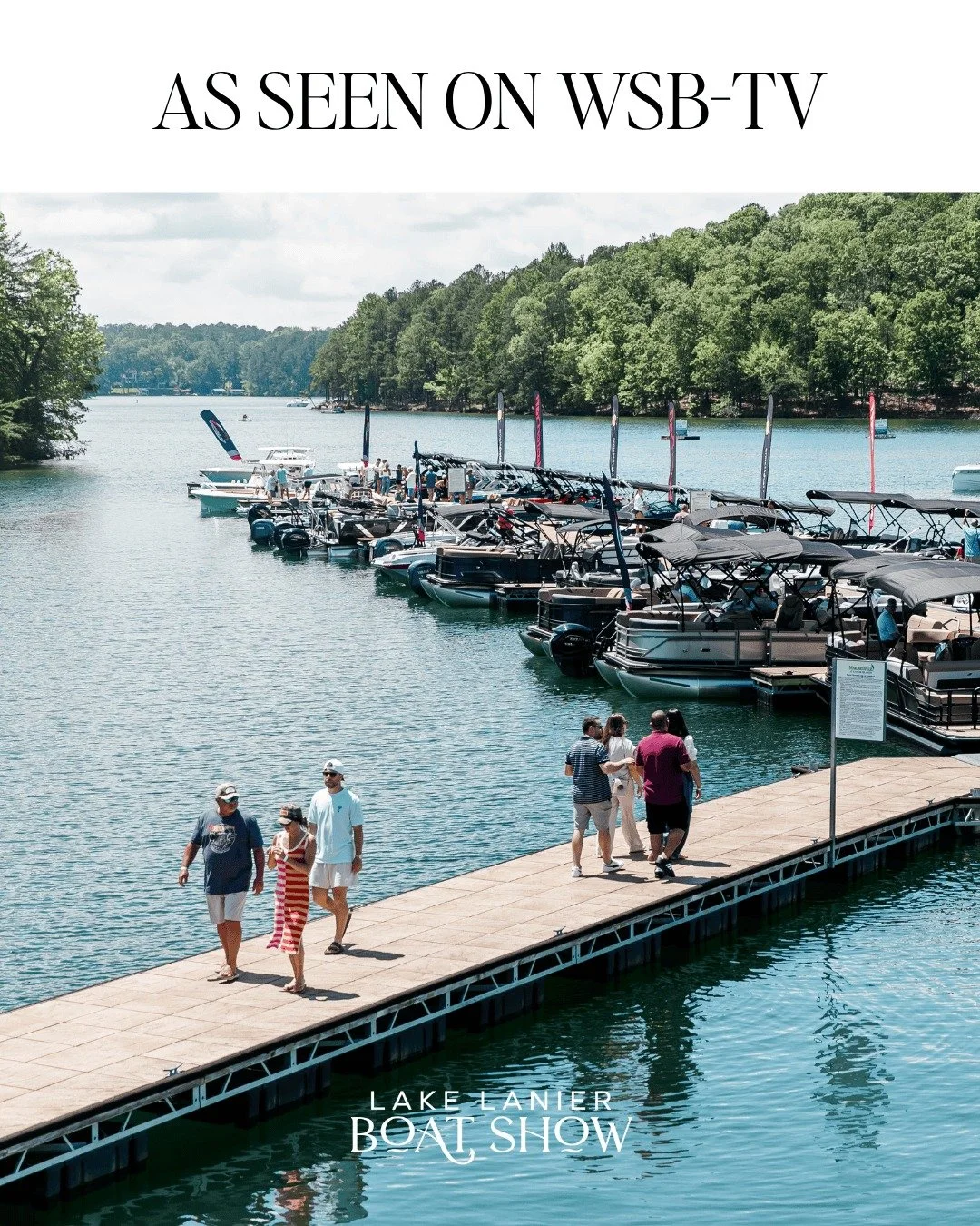 This is what momentum looks like. 👀

The Lake Lanier Boat Show just got featured by WSB-TV as one of the top things to do around Atlanta, and this is exactly what happens when the right strategy meets the right moment.

Strong events don&rsquo;t jus