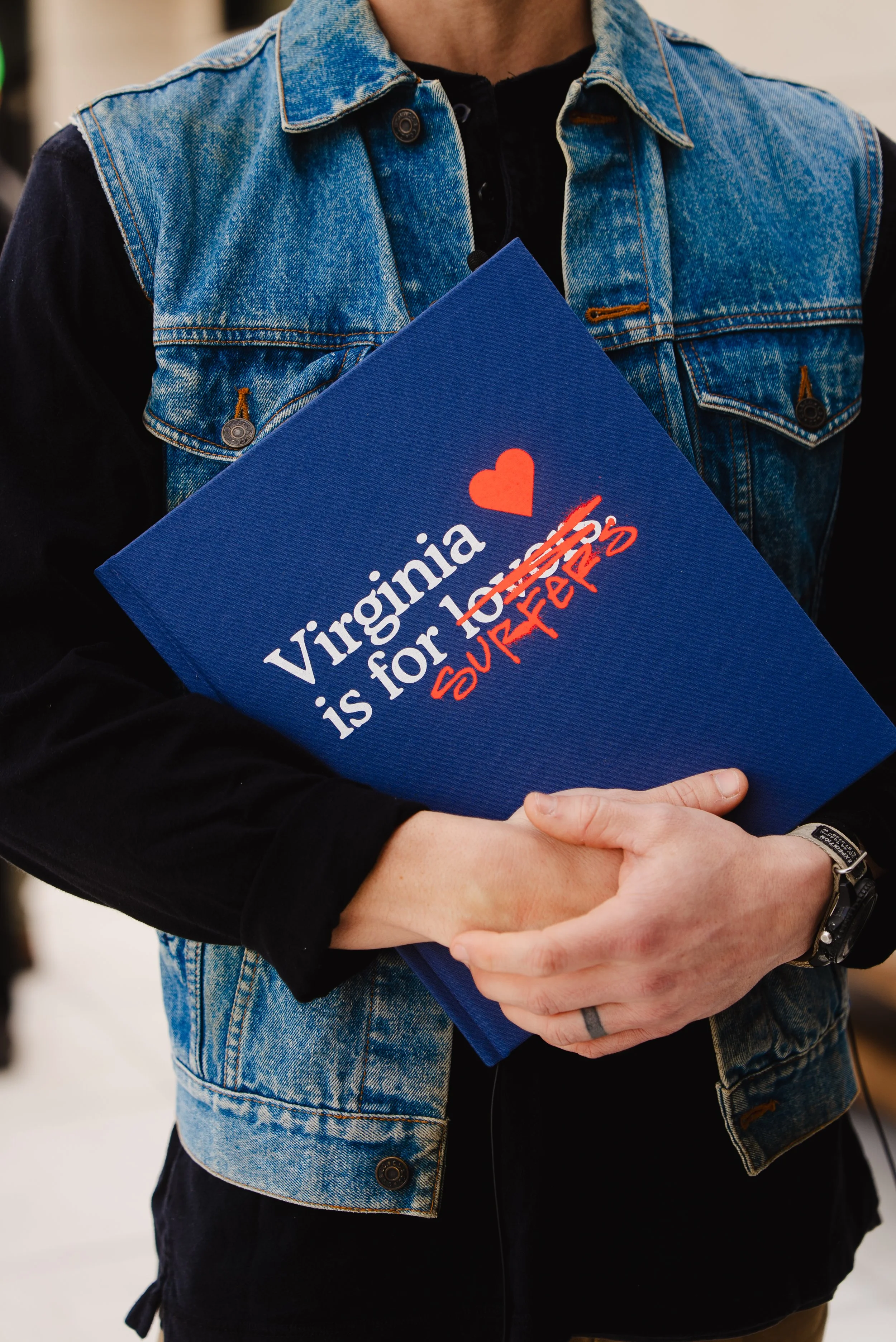 book launch: virginia is for surfers