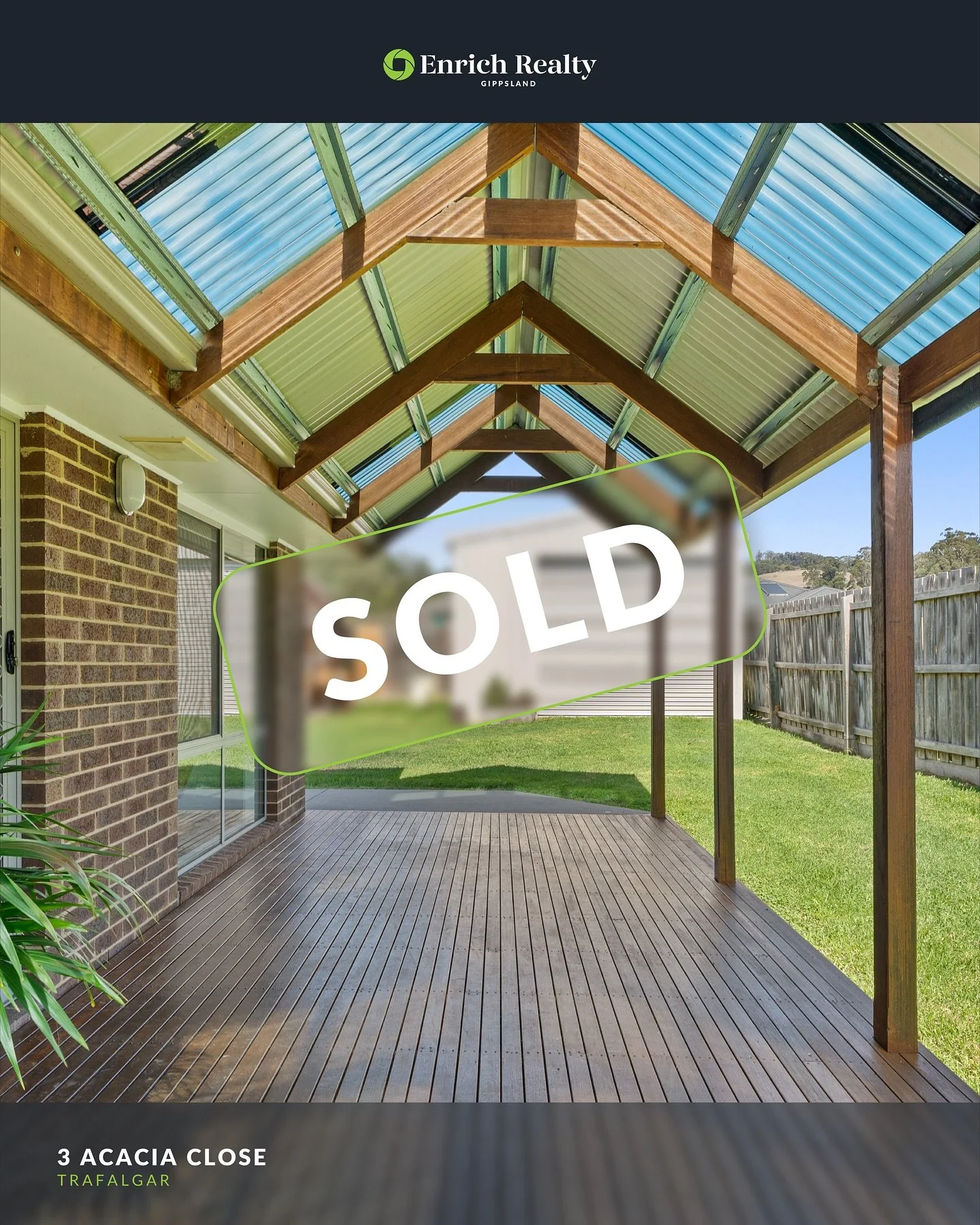 Strategic Sales, Local Insight, Results That Matter — 3 ACACIA CLOSE, TRAFALGAR
⠀
⠀
Need help in selling your property?
contact us now!
—— BALEY ROW
𝐌 | +61 416 466 686
𝐄 | baley@enrichrealty.com.au
⠀
— JAMES MASLEN
𝐌 | +6