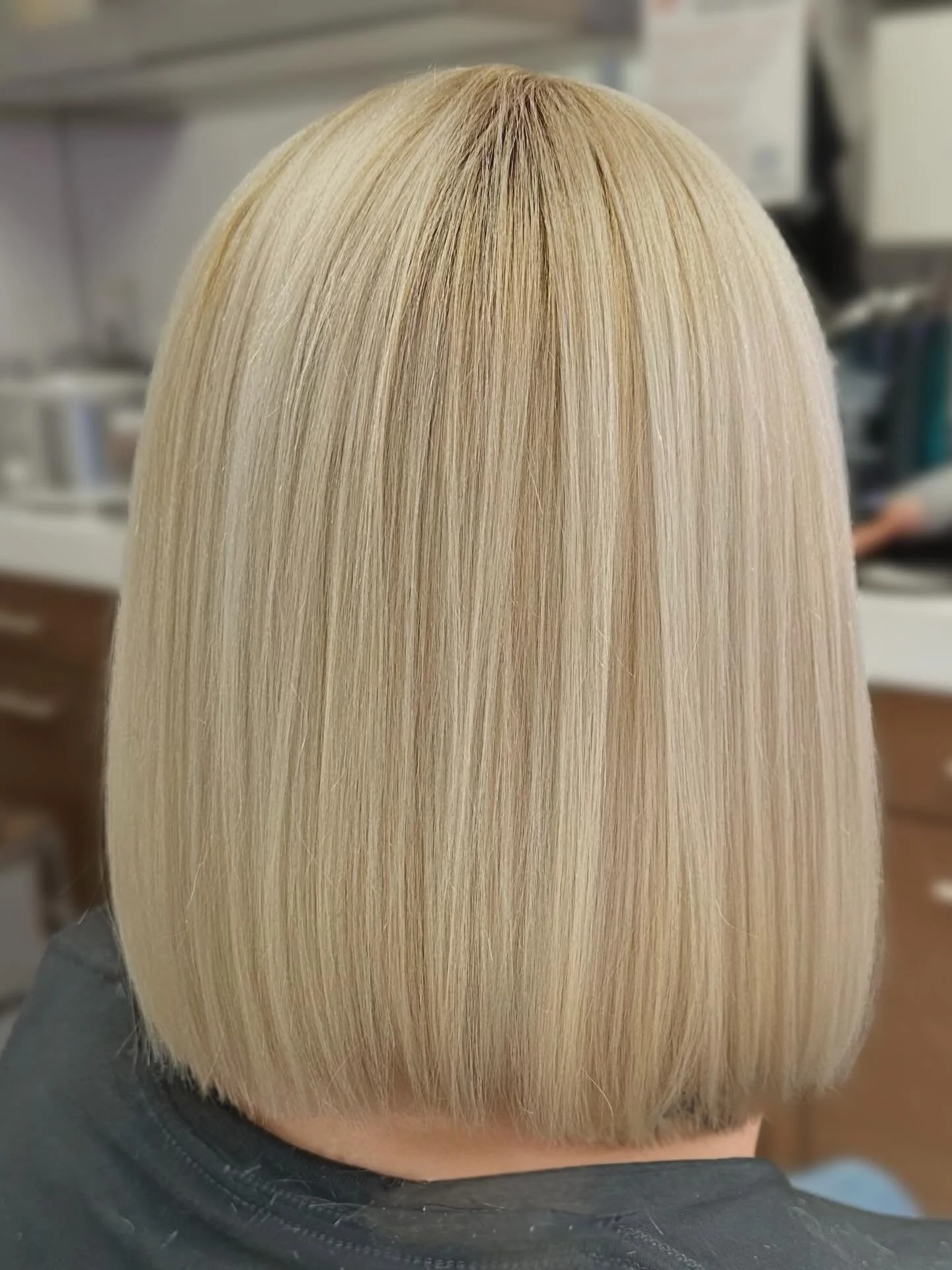 ✨ Baby Blonde Bob ✨
Soft. Bright. Effortless.

Delicate blonde tones blended to perfection with a blunt-meets-airy bob sitting right at the shoulders. Clean lines, healthy shine, and that &ldquo;expensive blonde&rdquo; glow ✨

Perfect for anyone crav