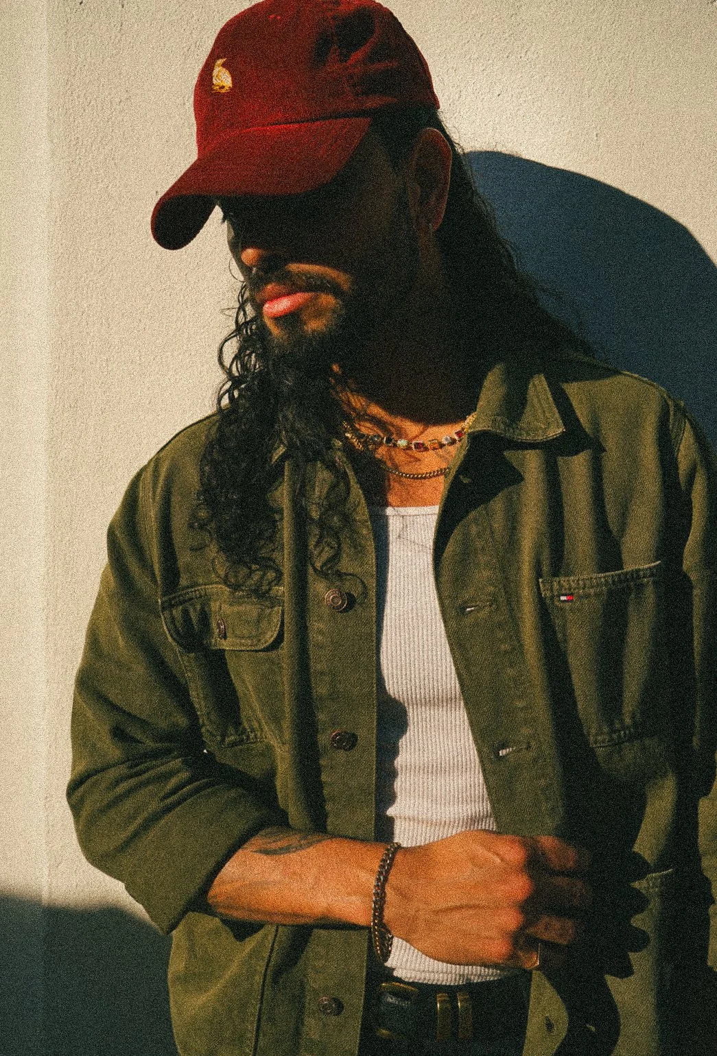 Raven Logo | Vintage corduroy cap