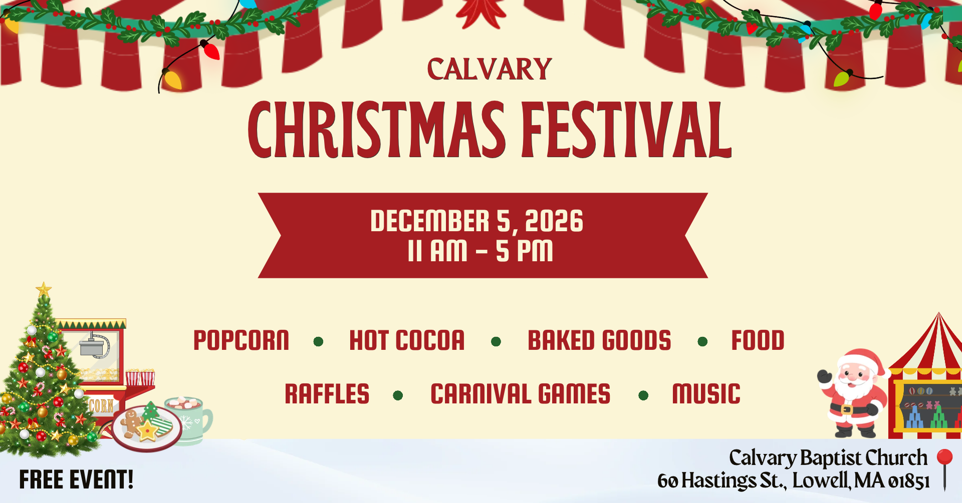 Calvary Christmas Festival
