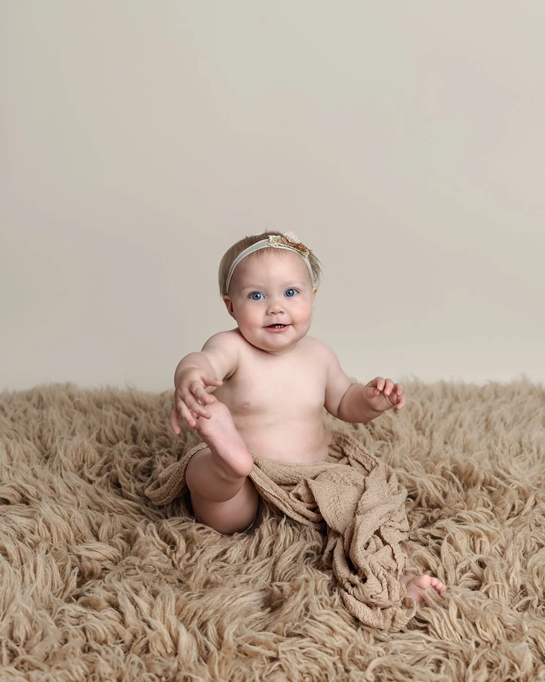 &quot;This sweet baby girl just had her final session with her Baby Plan this summer. Capturing her first year and all her milestones was a joy, and I&rsquo;ll miss seeing her every few months! For her last session, mom chose a watermelon-themed cake