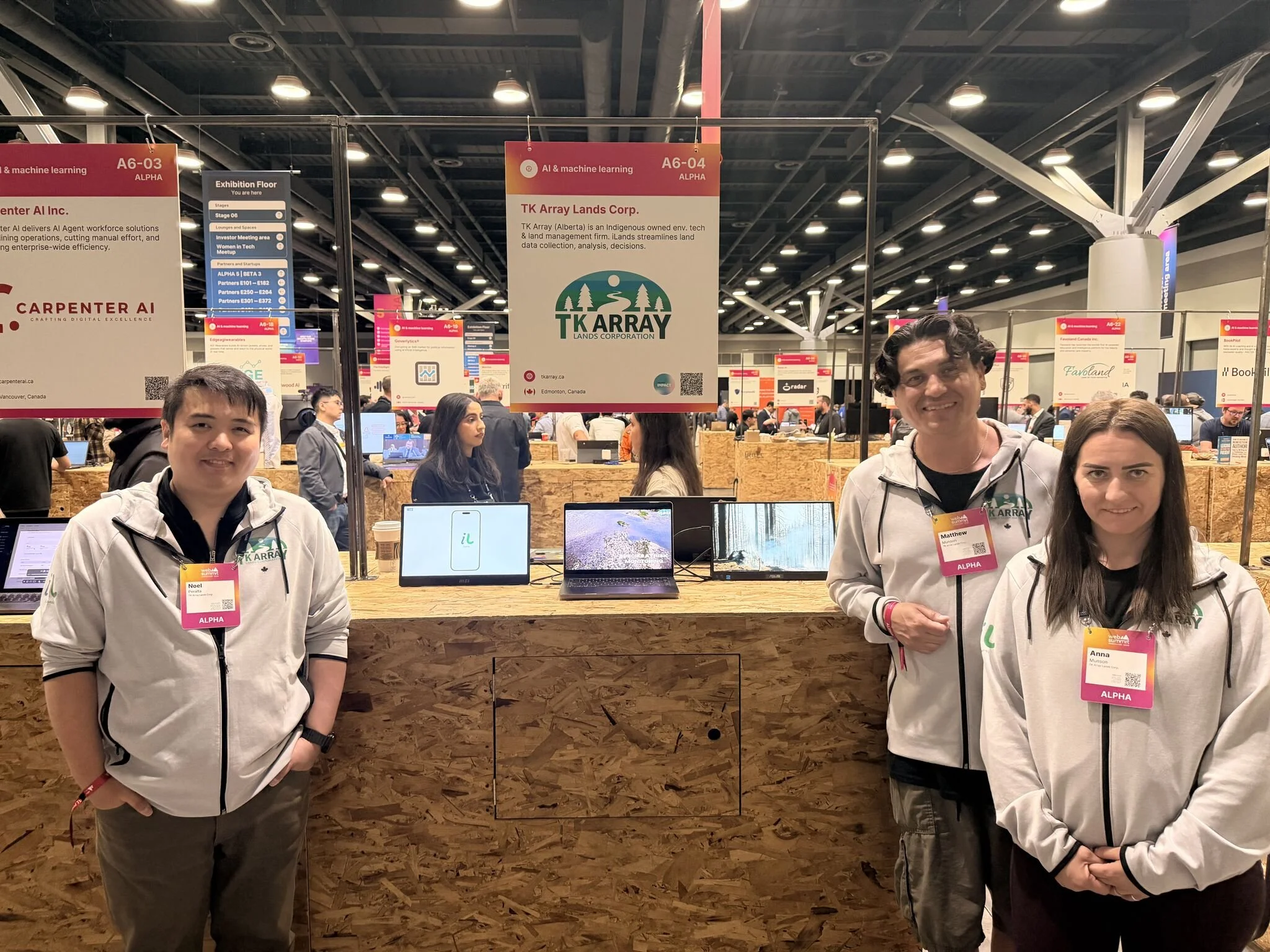 TK Array Showcases iLands at Web Summit Vancouver 2026