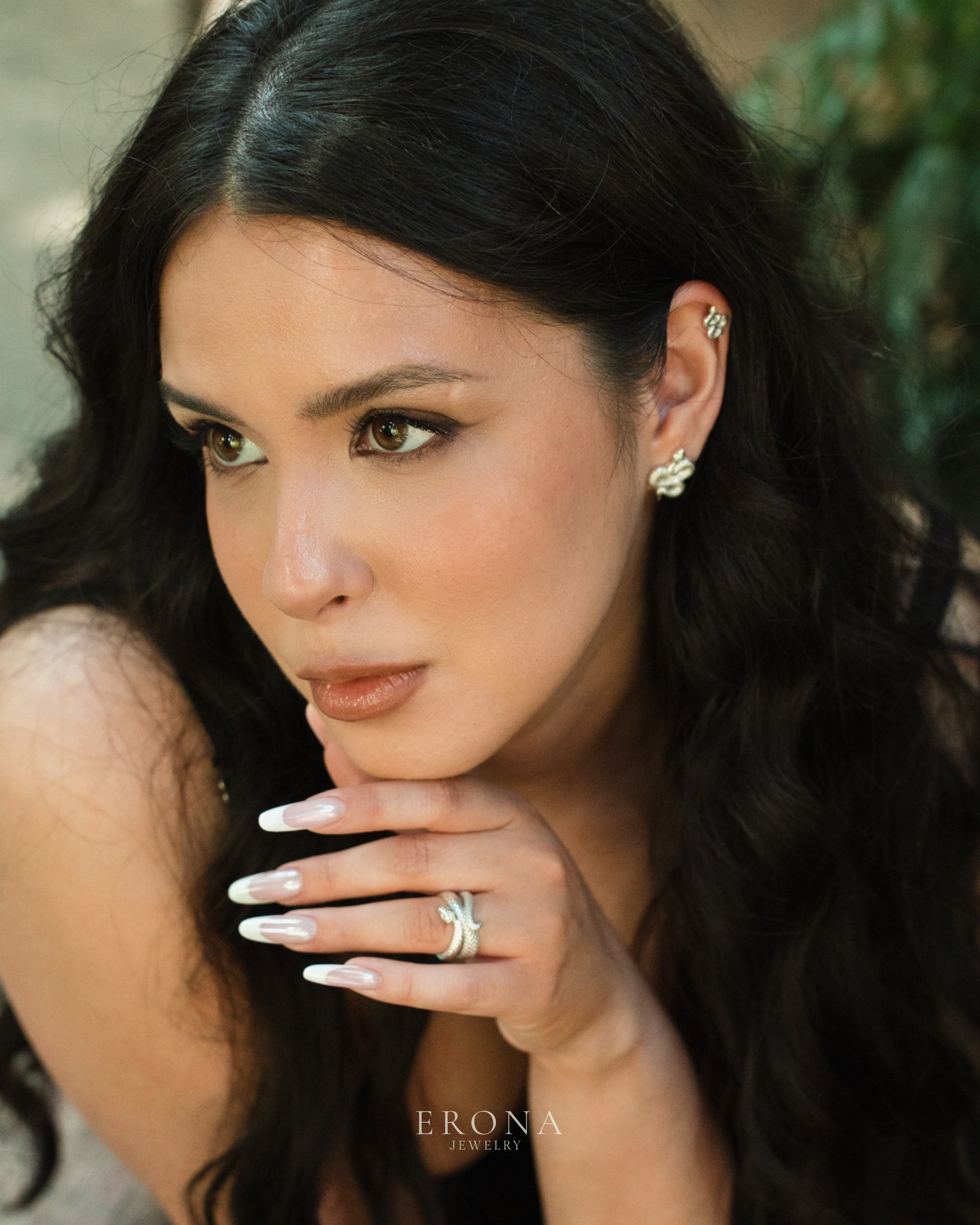 The Snake mini studs