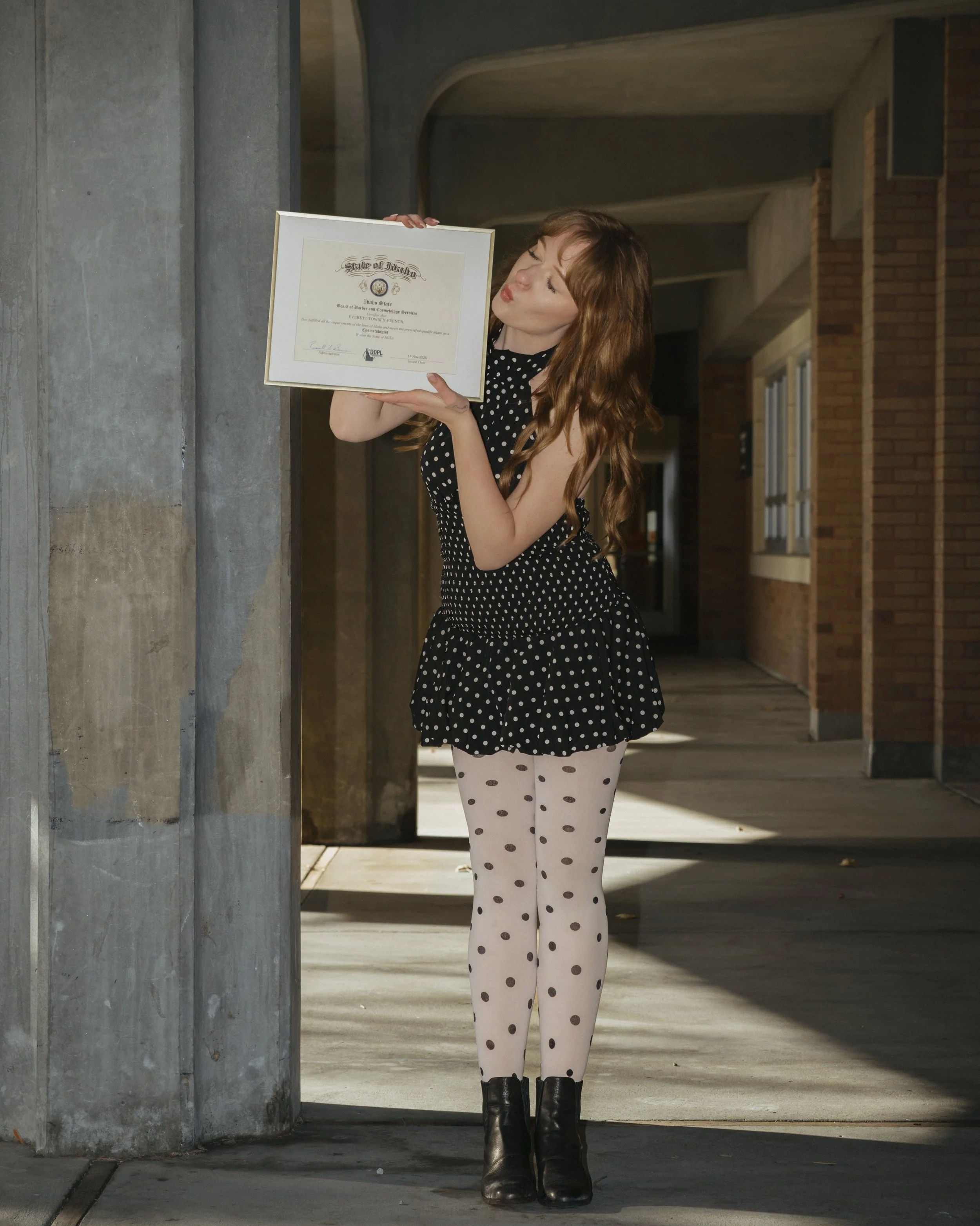 women graduating idaho state university