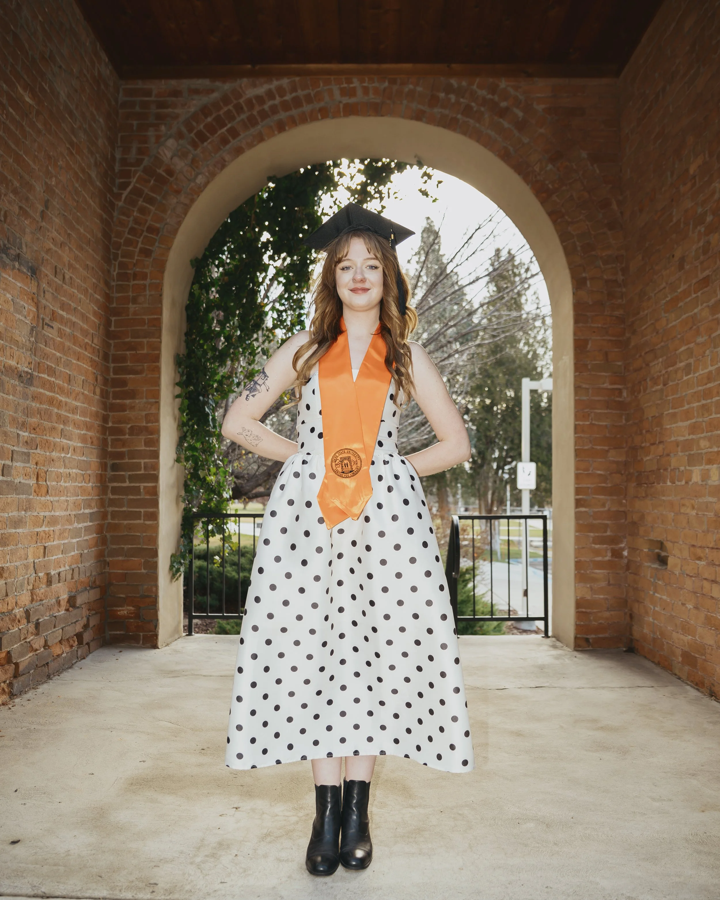 women graduating at idaho state university