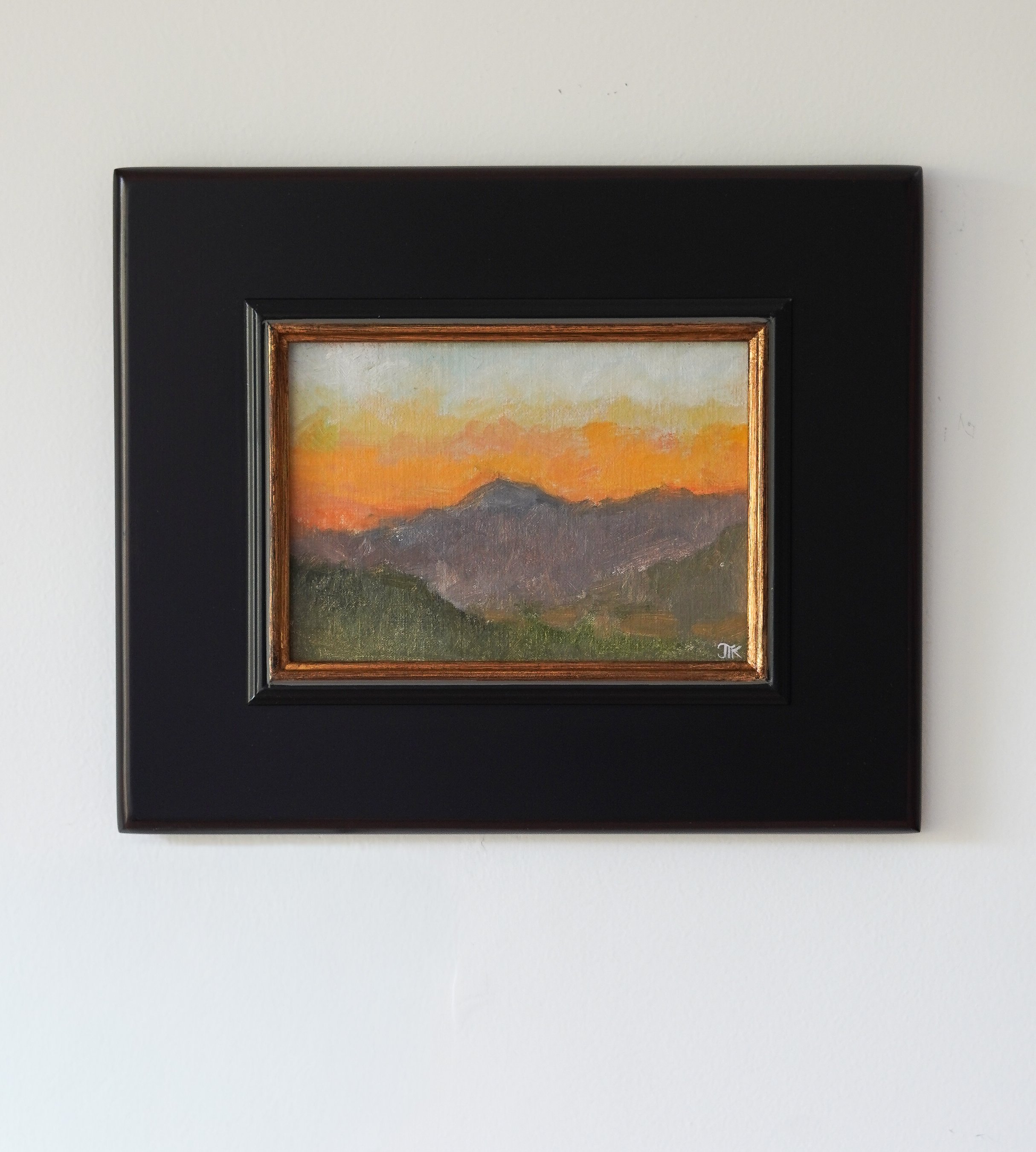 Mayacamas at Dusk, Gold