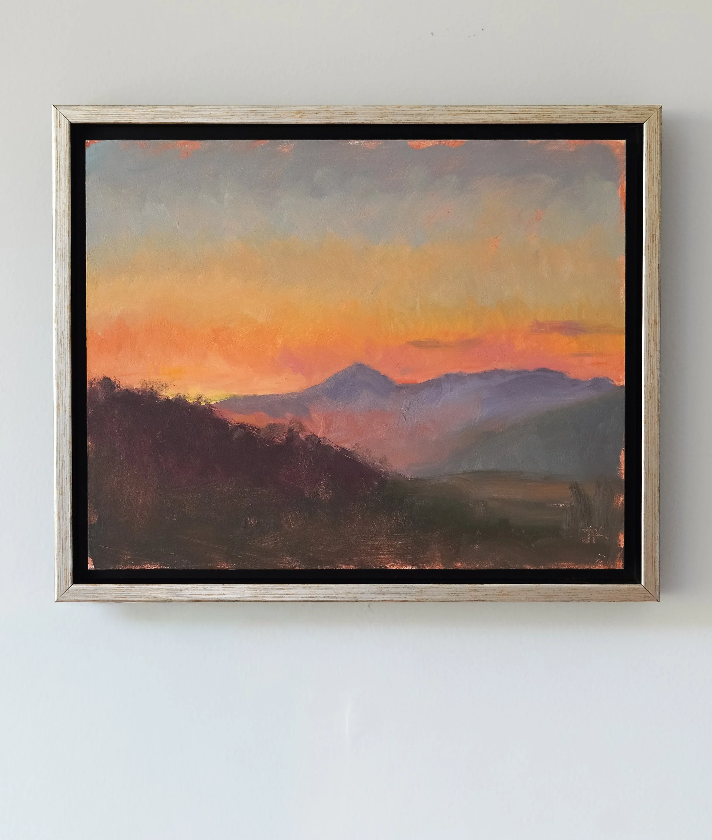 Mayacamas at Dusk, Amber