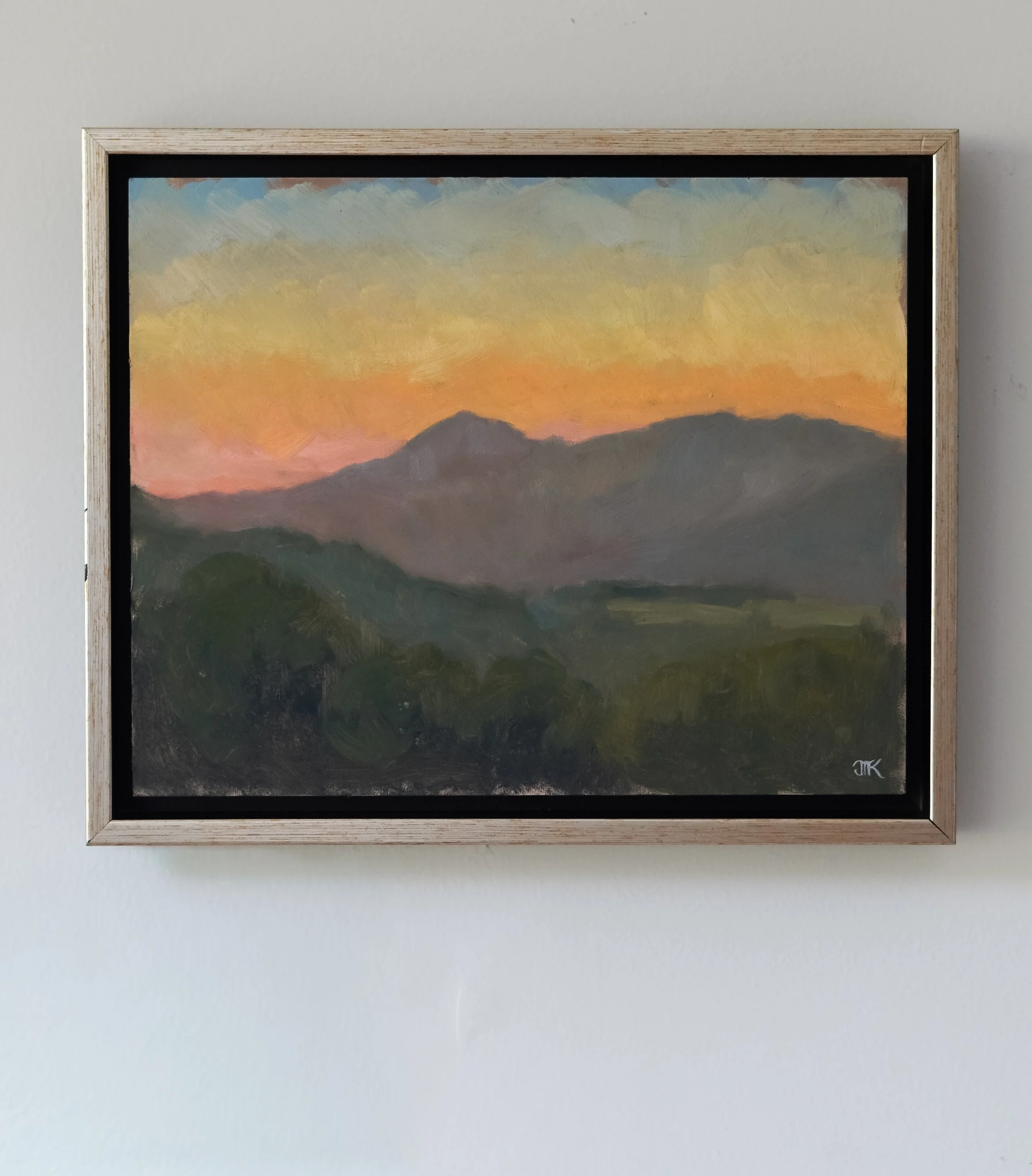 Mayacamas at Dusk, Coral