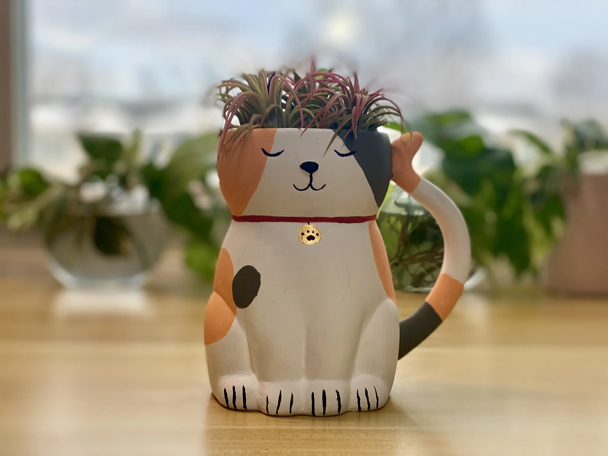 Cat Planter Painting - FYB 3/3