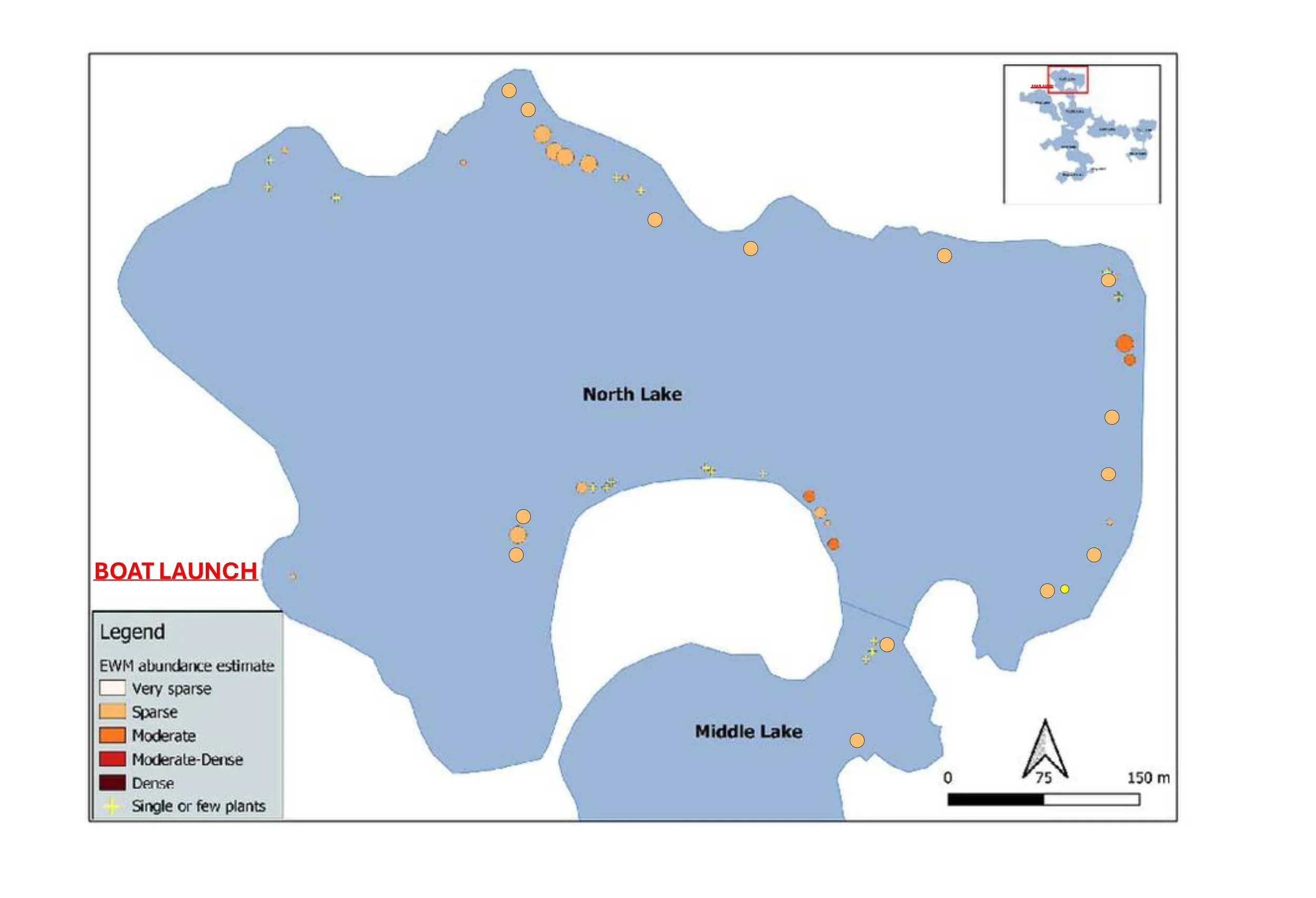 EWM North/Middle Lake Map Updated 8.23.26