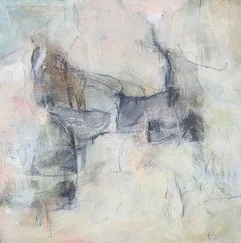 Kathy Elliott, Untethered, 24×24, acrylic, 2020