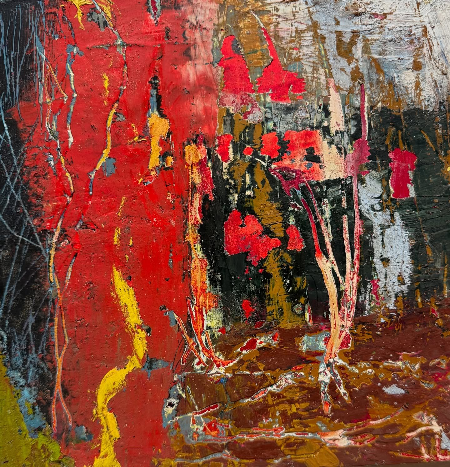 Revisited 10x10 oil painting.
#excavationwork #remnants #oilpaintingonpanel #smallart #contemporaryartwork #artcurators #artforyoursoul