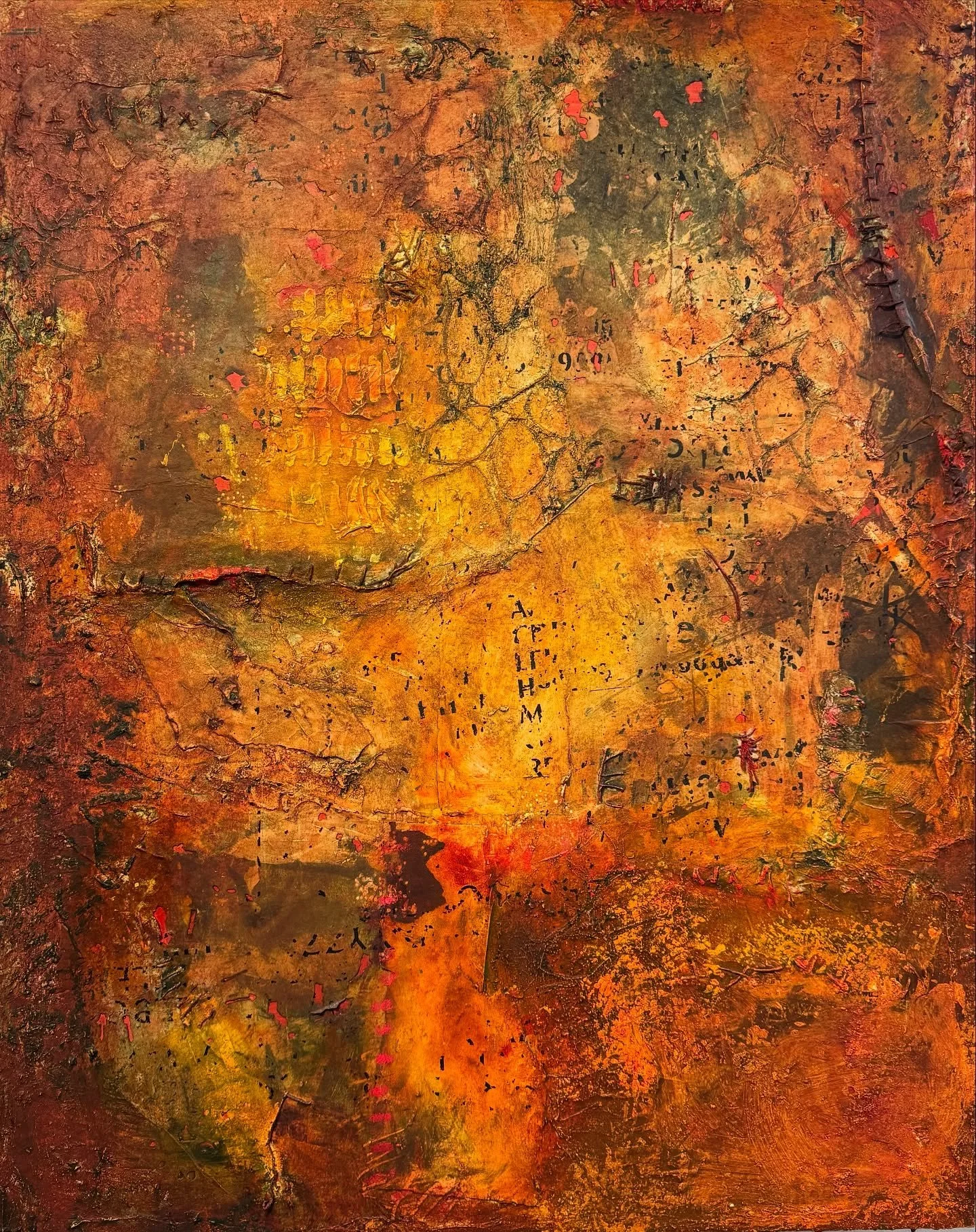 Held in Fragments
30x24 inches acrylic, collage, thread, oil on panel  2024

Companion to From What Remains &mdash; fragments layered, stitched, and re-formed into their own presence.

#abstractart #contemporaryart #mixedmedia #paintingprocess #moder