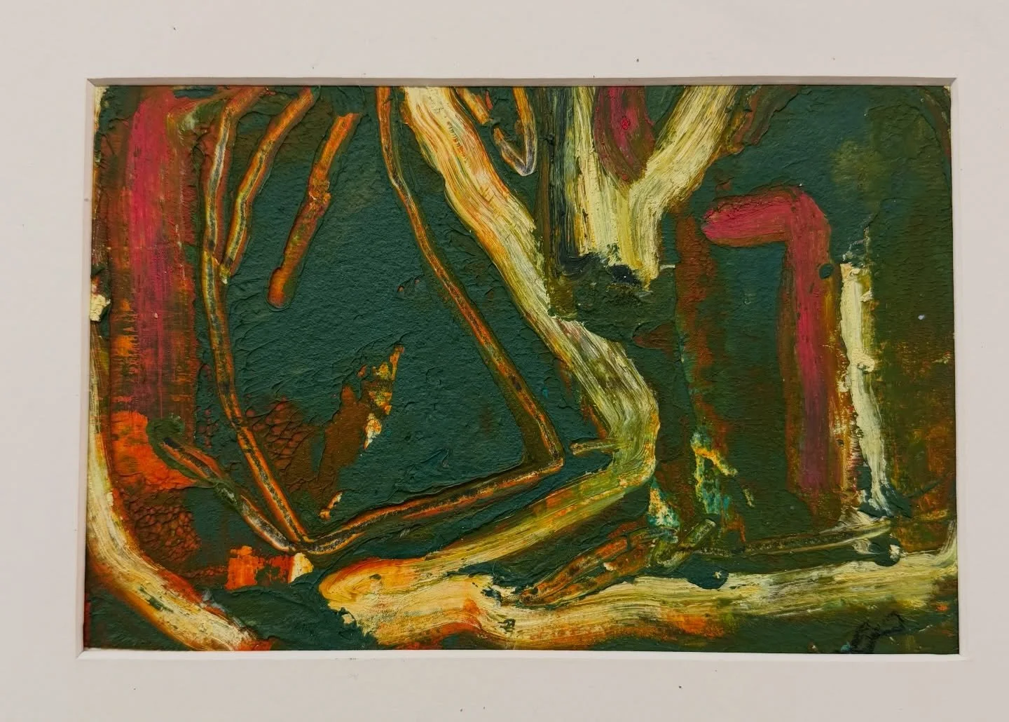 Colorful, juicy, and layered &mdash; these small oil, pigment stick, and wax works hold everything I love about paint. Thick surfaces, unexpected gestures, and that moment when the material finally clicks into place.

I&rsquo;m releasing a handful of