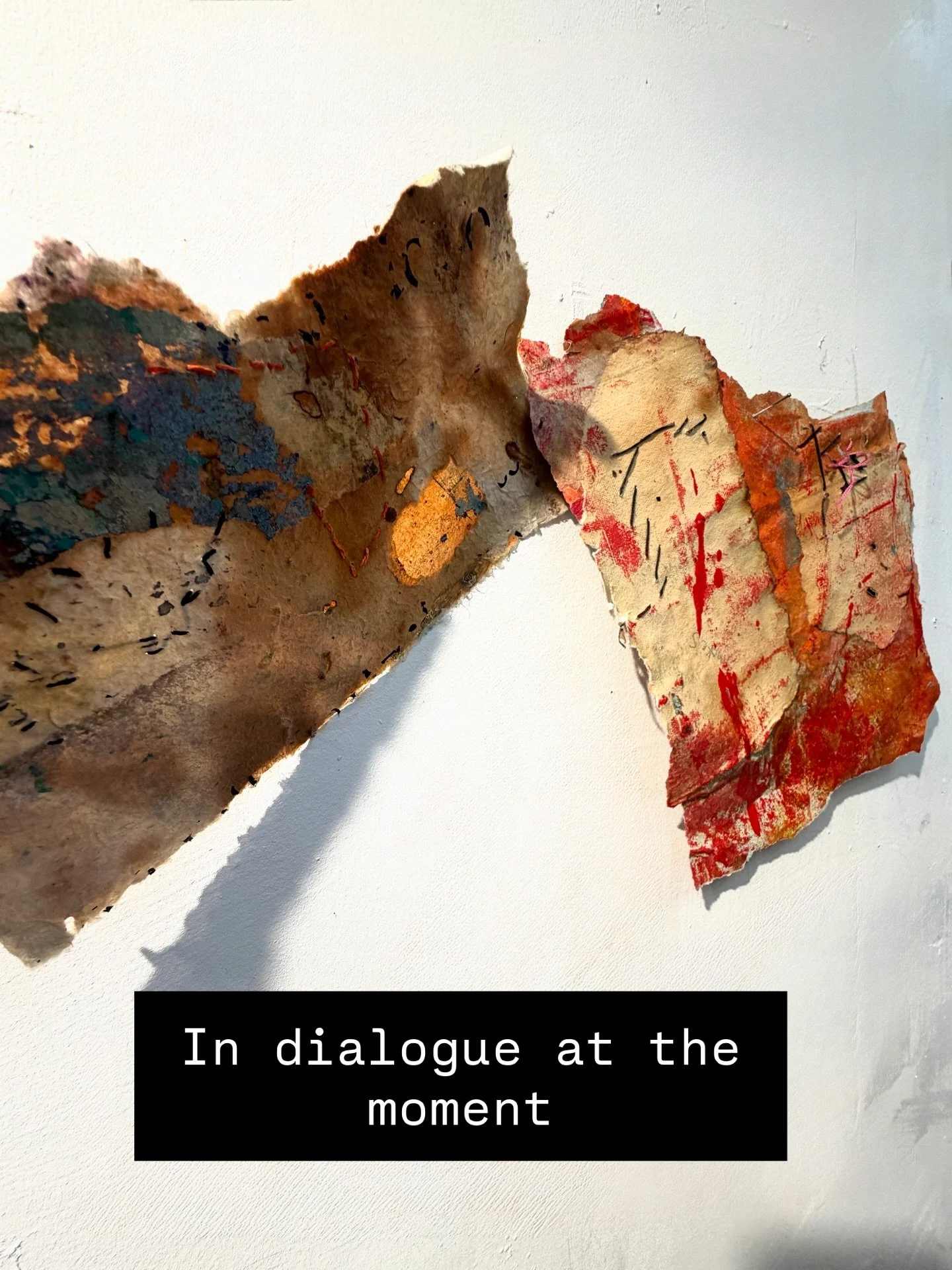 I&rsquo;ve been back in the studio, working through fragments&mdash;
pieces that shift, move, and find their place over time.

This is how I&rsquo;ve always worked. Not toward a single image,
but through repetition, layering, and staying with the pro