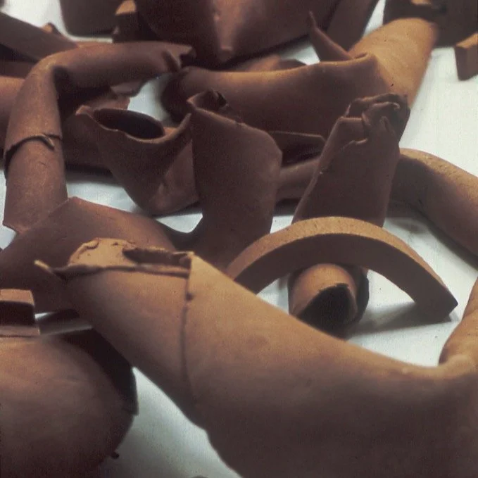 Looking back, I can see the thread was always there.
Long before the work I&rsquo;m making now, I was already drawn to form as something held, altered, repaired.
Clay taught me about pressure and fragility.
Wood taught me about structure.
Wax taught 