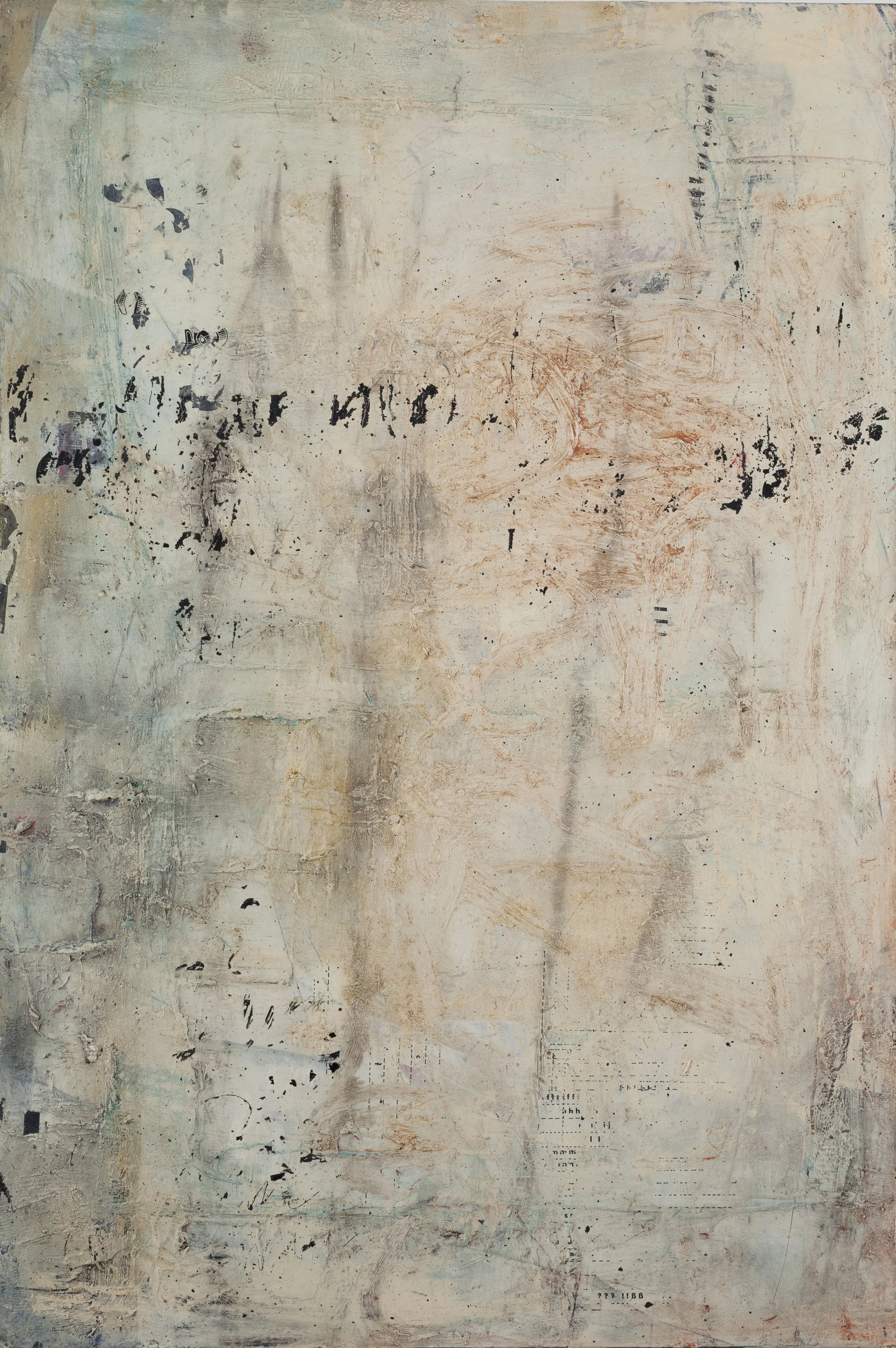 Things That Were Never Said 1 - 30" x 20" x 1 ¾" - Oil paint on panel