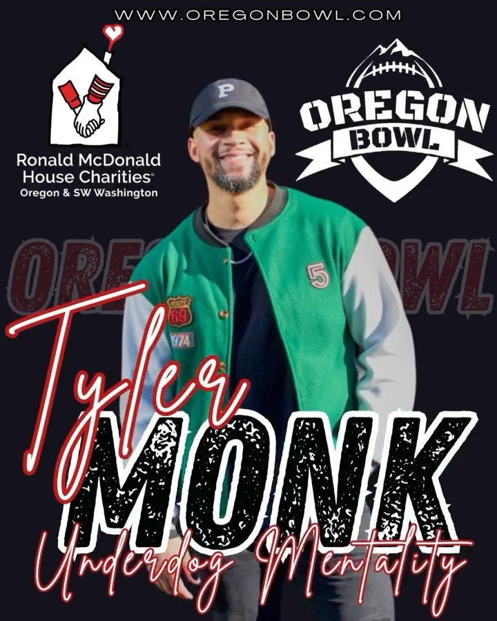 Tonights Speaker: Tyler Monk
Tyler is a first-generation college graduate, entrepreneur, and nationally recognized speaker. Raised in Portland, Oregon’s inner city, Tyler overcame academic challenges through a passion for basketball, earning a