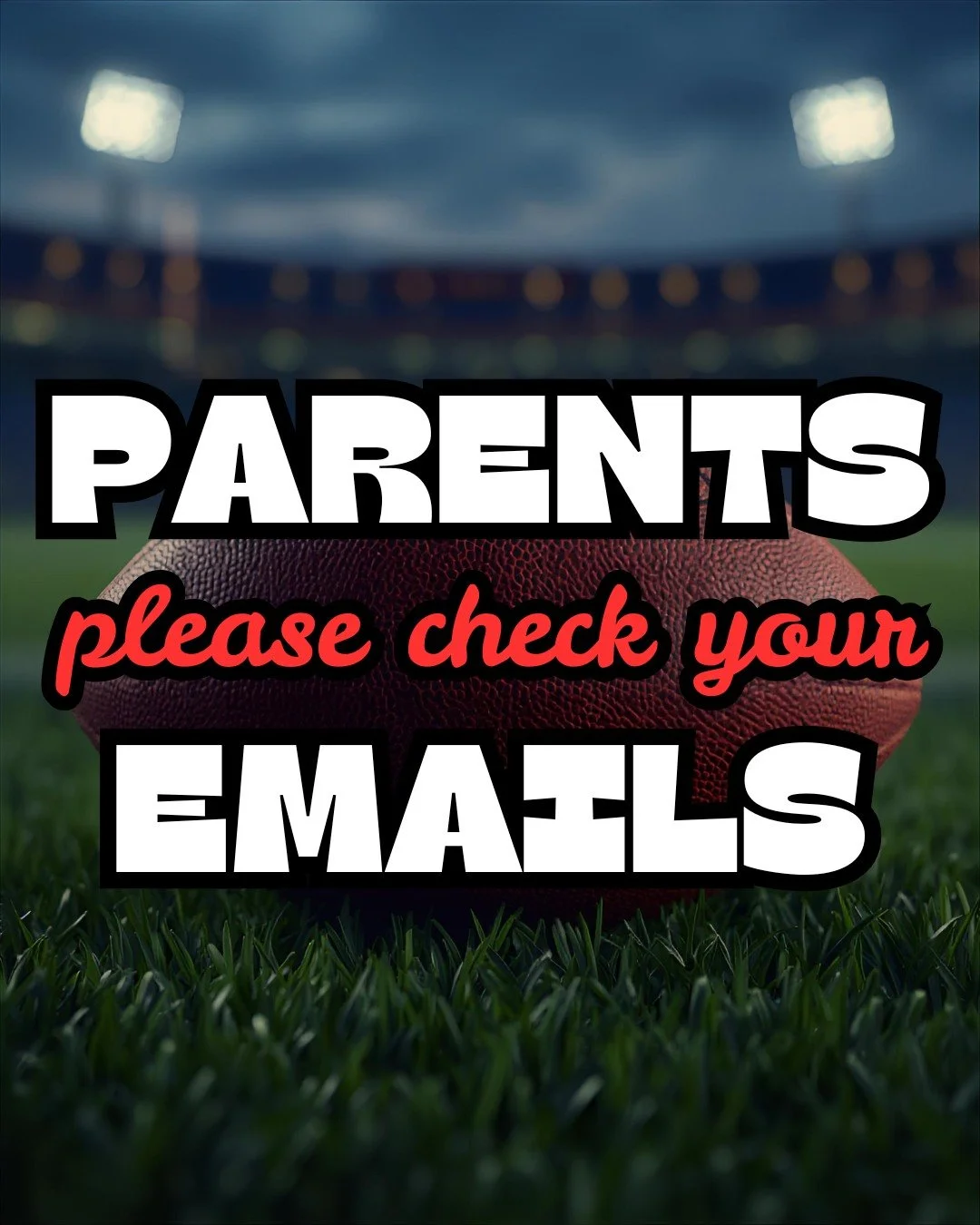 Parents, please check your emails.
An important email was sent out yesterday
#OregonBowl