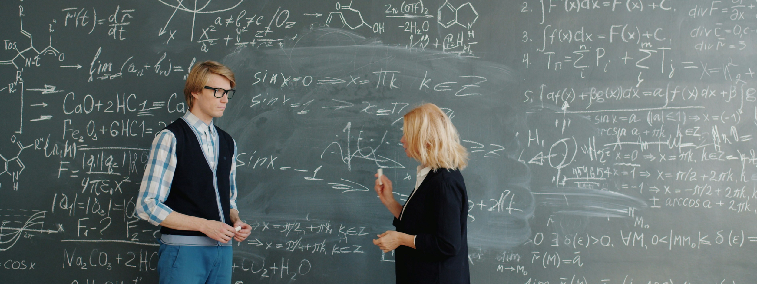 Person explaining an idea that becomes clearer through repetition