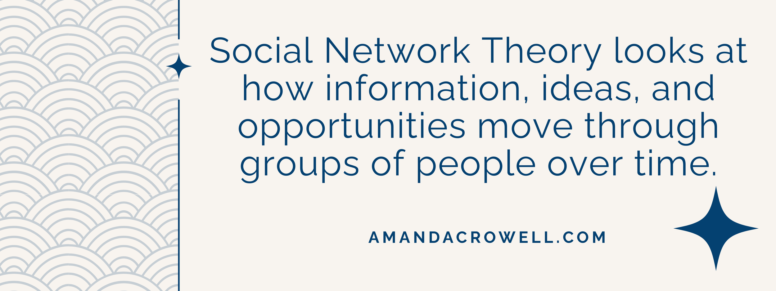 how opportunities and connections emerge from the outer edges of a social network