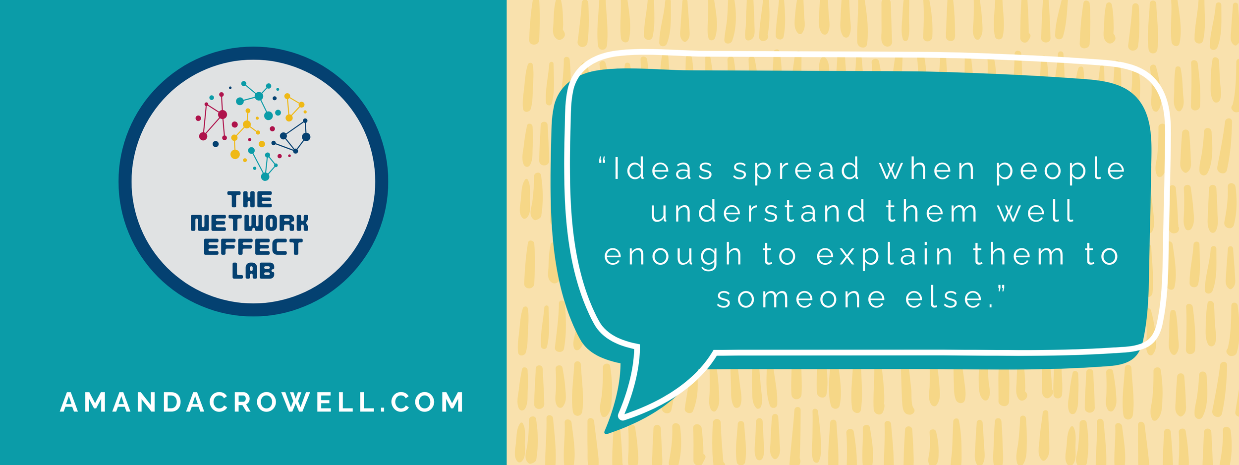 how ideas spread through professional networks