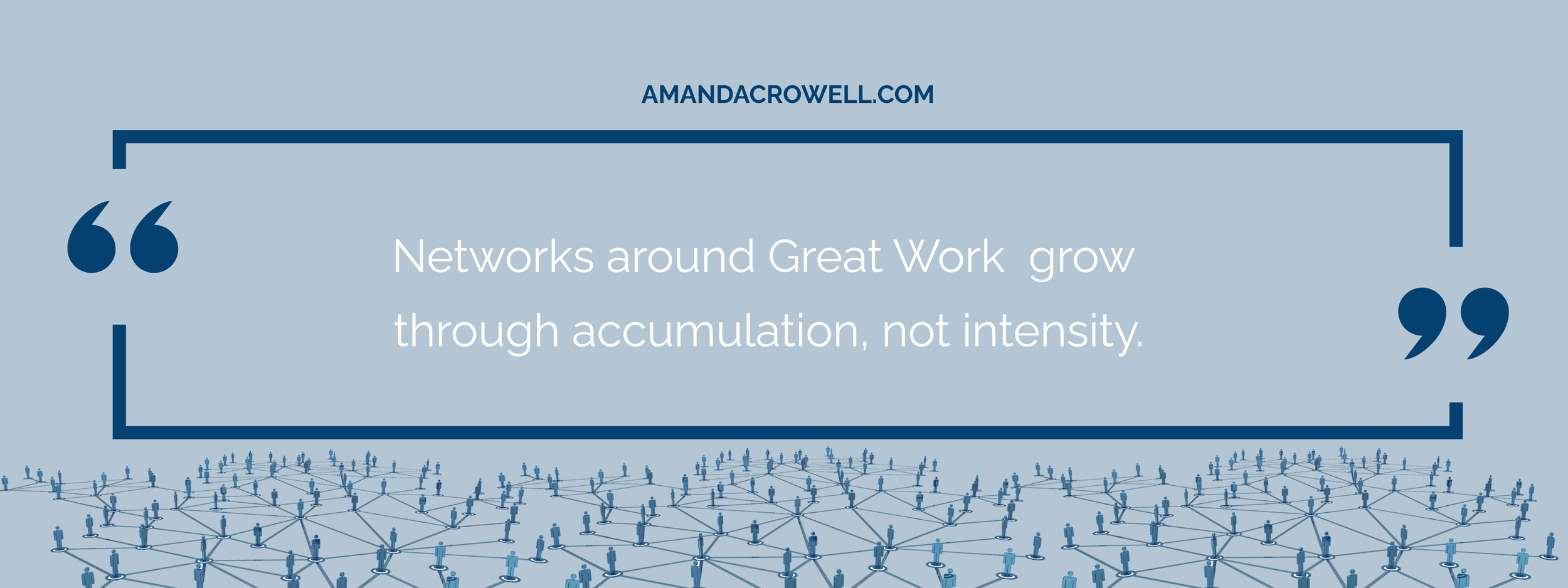 networking without self-promotion