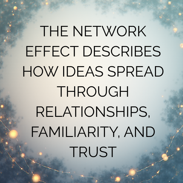 Network Effect for Building an Audience