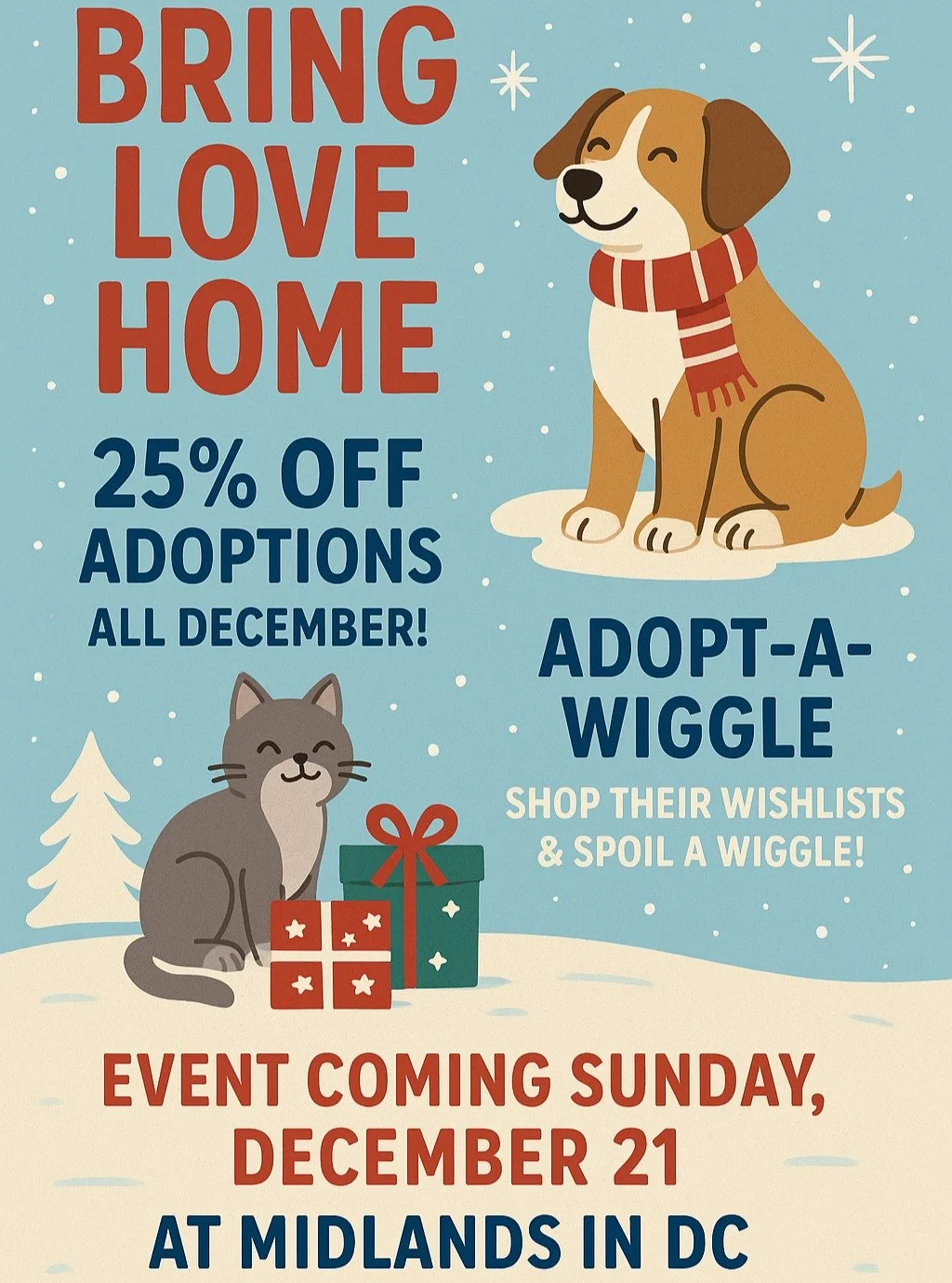 🎁✨ BIG DECEMBER NEWS, WIGGLES FAMILY! ✨🎁

We&rsquo;re kicking off the holidays with TWO magical ways to bring love home this season&hellip; and we&rsquo;re wagging with excitement! 🐾💛

1️⃣ Bring Love Home Challenge
All month long, we&rsquo;re joi