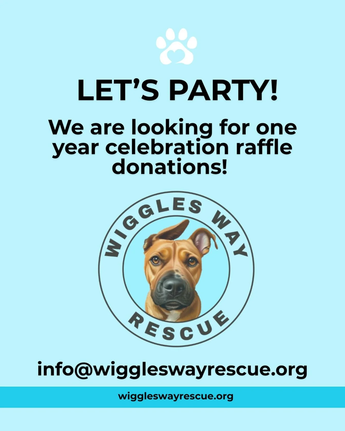 🎉 Calling All Local Businesses, Creators &amp; Animal Lovers! 🎉

We&rsquo;re getting ready to celebrate ONE YEAR of saving lives at Wiggles Way Rescue and we want YOU to be part of it 🩵🐾

Our one-year celebration on May 16 at Midlands Beer Garden