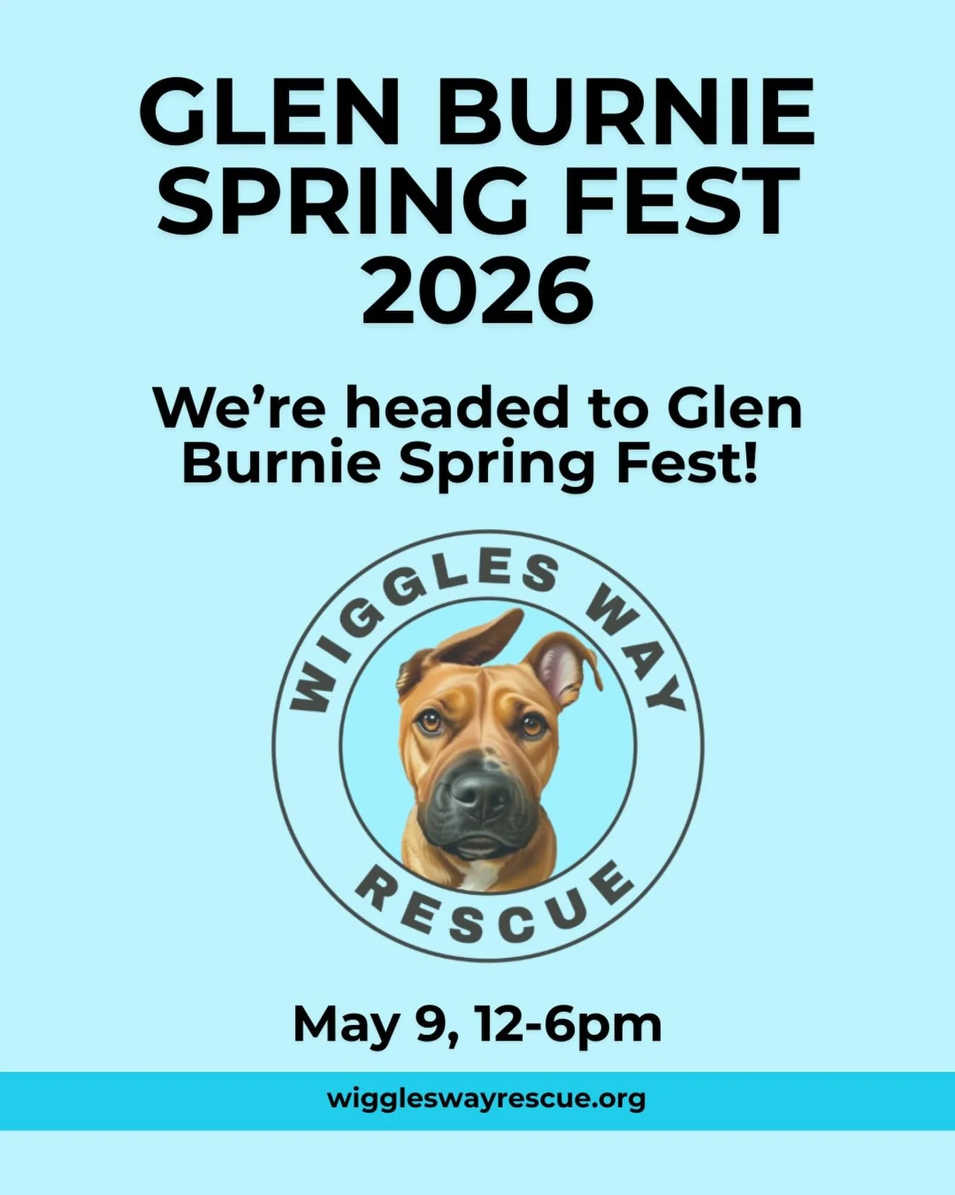 Sunshine, pups, and second chances? Say less ☀️🐾

We&rsquo;re heading to Glen Burnie Spring Fest 2026 and we&rsquo;d LOVE to see you there!

📍 Glen Burnie Carnival Grounds
📅 May 9 | 12&ndash;6 PM
🎉 FREE admission + parking

Come hang with us, mee