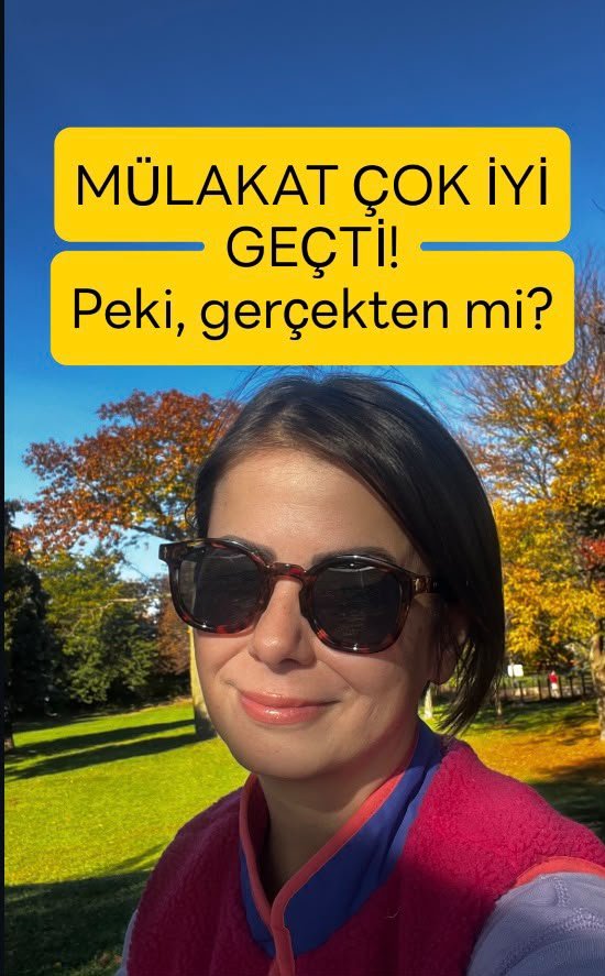 Mülakatın iyi geçtiği nasıl anlaşılır? İş görüşmesinde nezaket ve gerçek ilgi arasındaki farkı anlatan Yasemin Uluatam blog görseli.