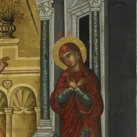 Reading the Icon of the Annuncation