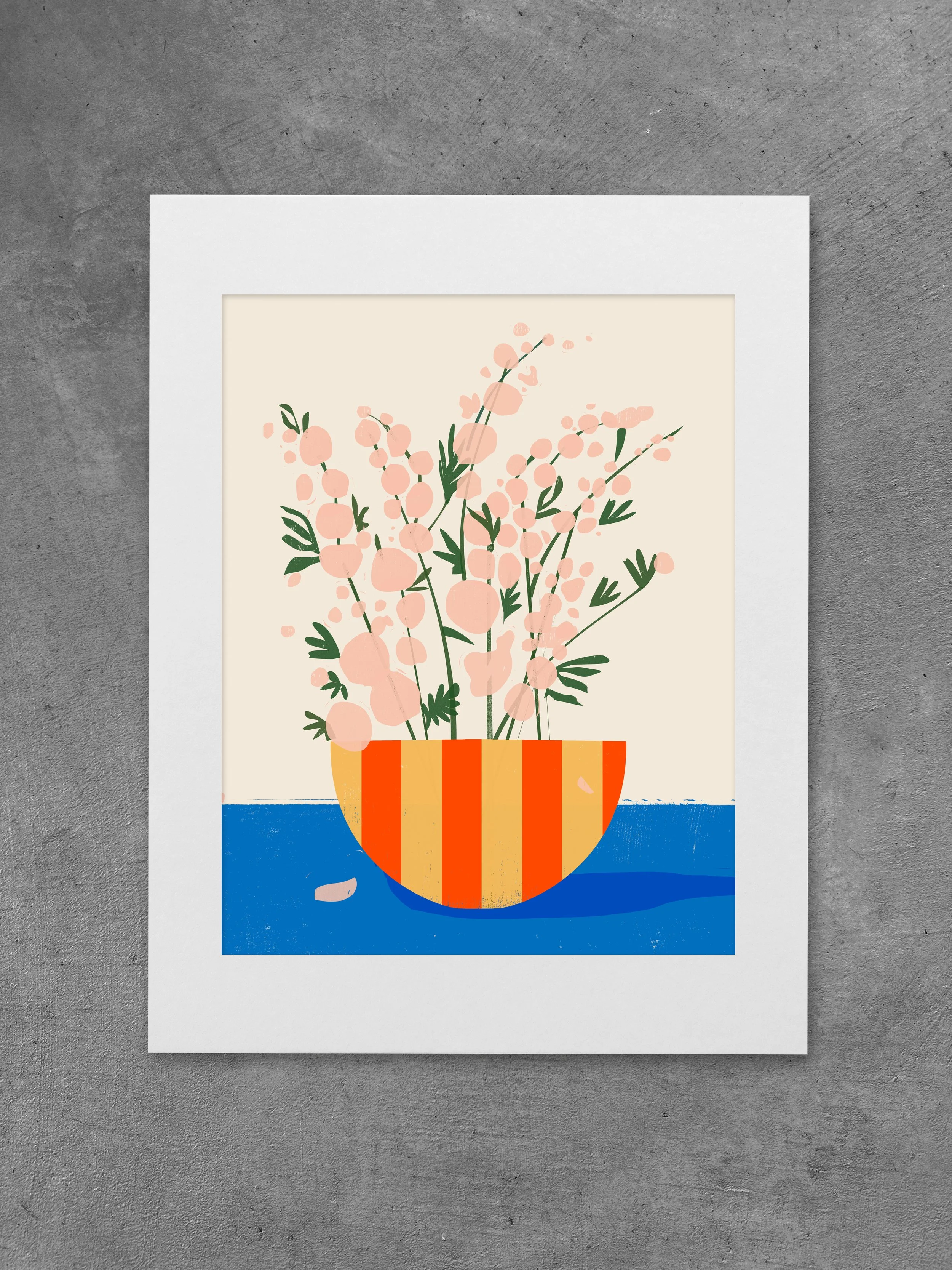 Striped Vase