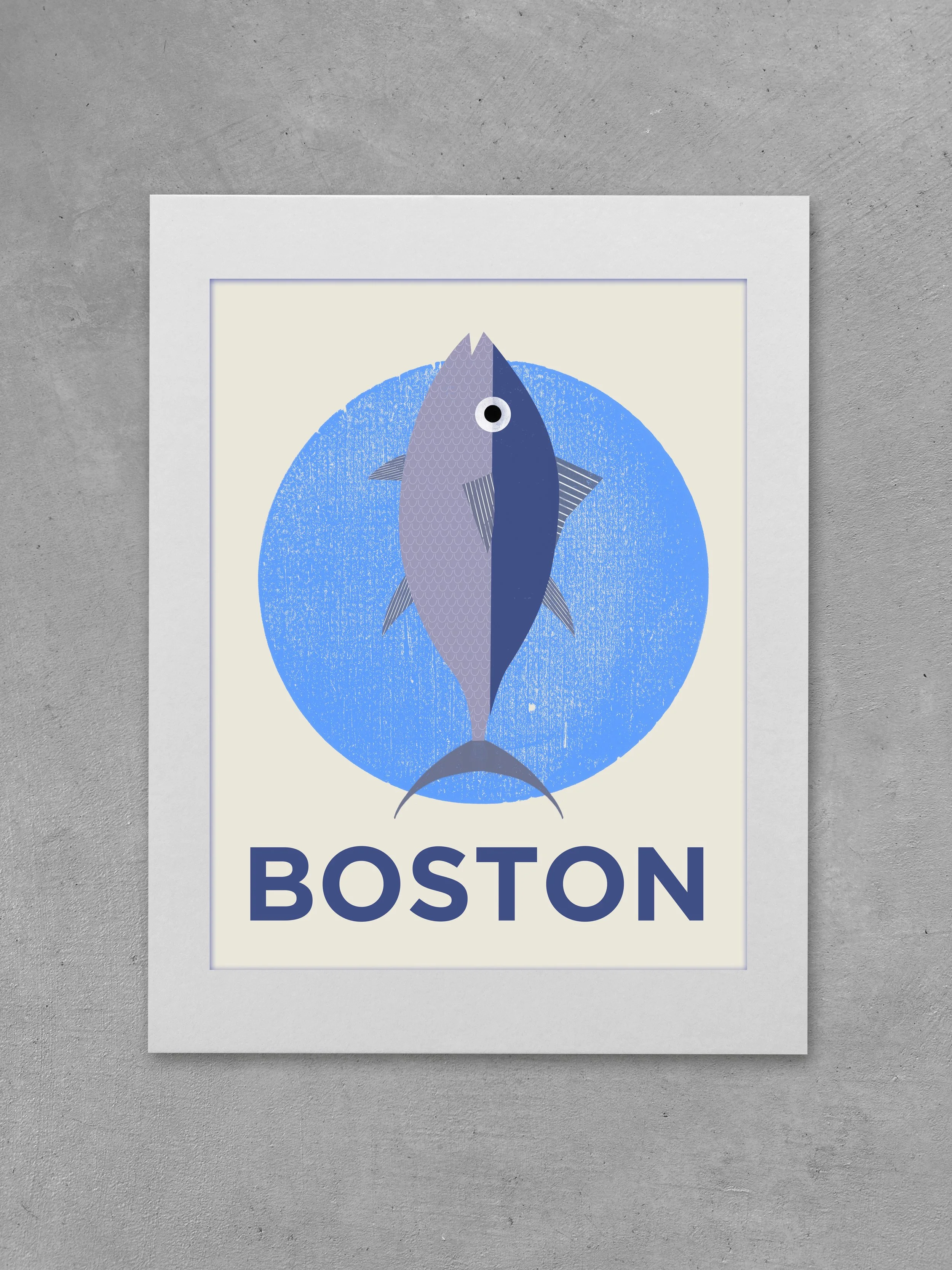 Fish On Plate - Boston