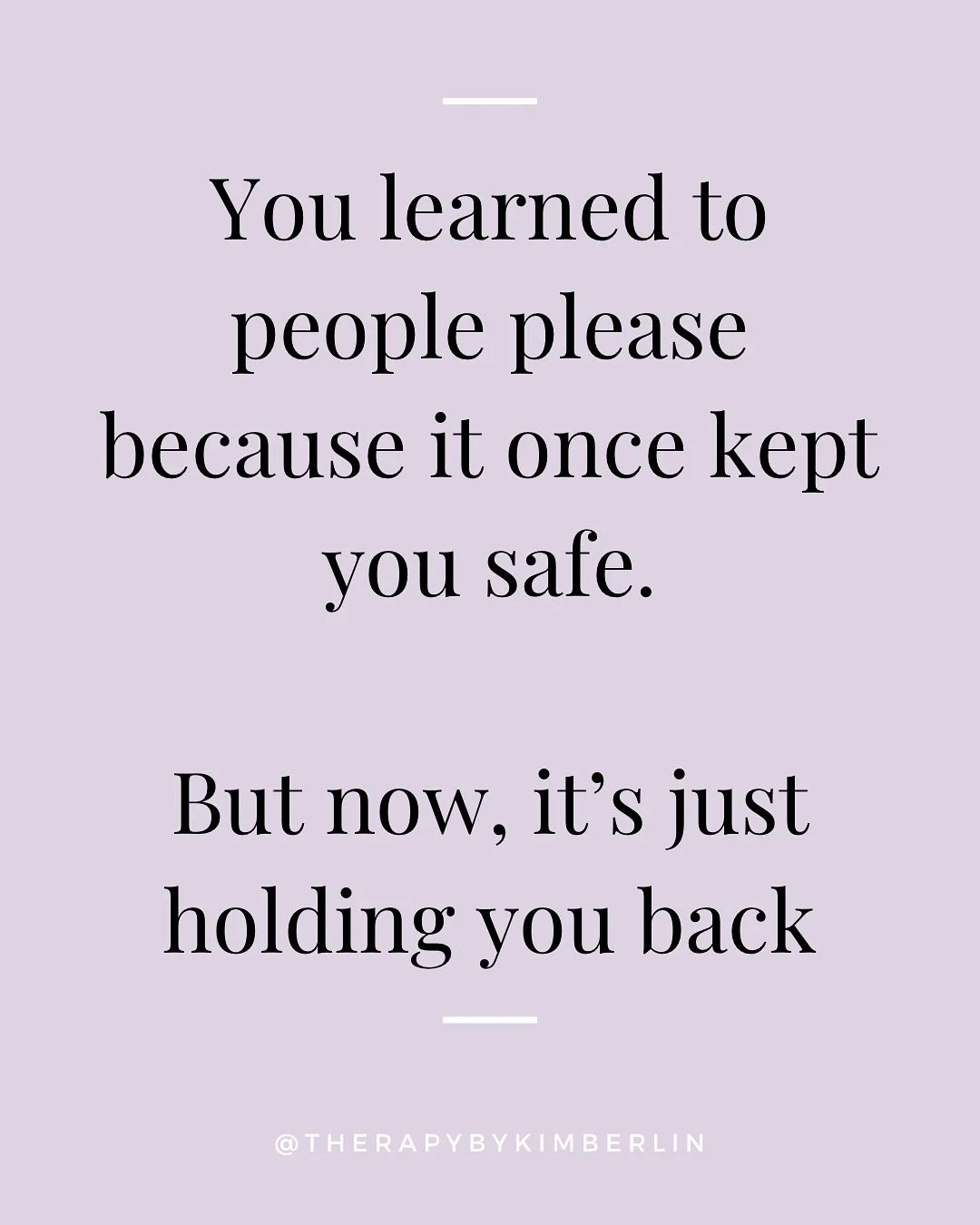 You learned to please others because it once kept you safe. It helped you avoid conflict, stay connected, and feel worthy.
But now, those same habits might be costing you your peace. Because every time you say “yes” when you mean “